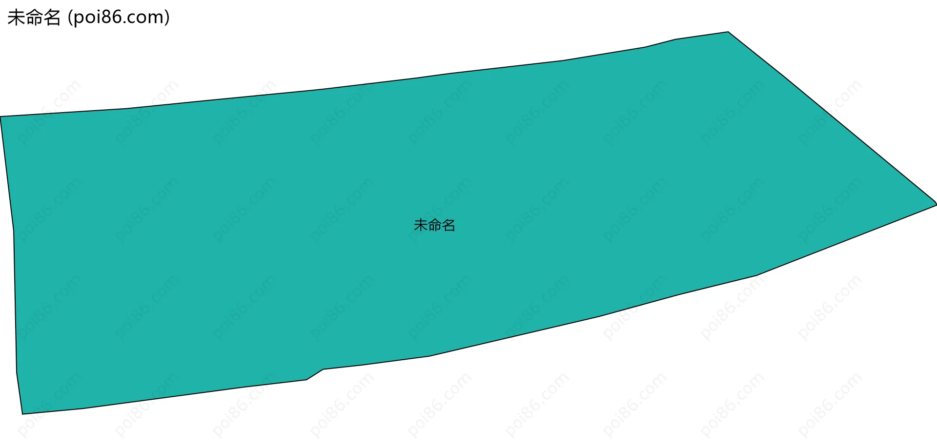 未命名边界地图
