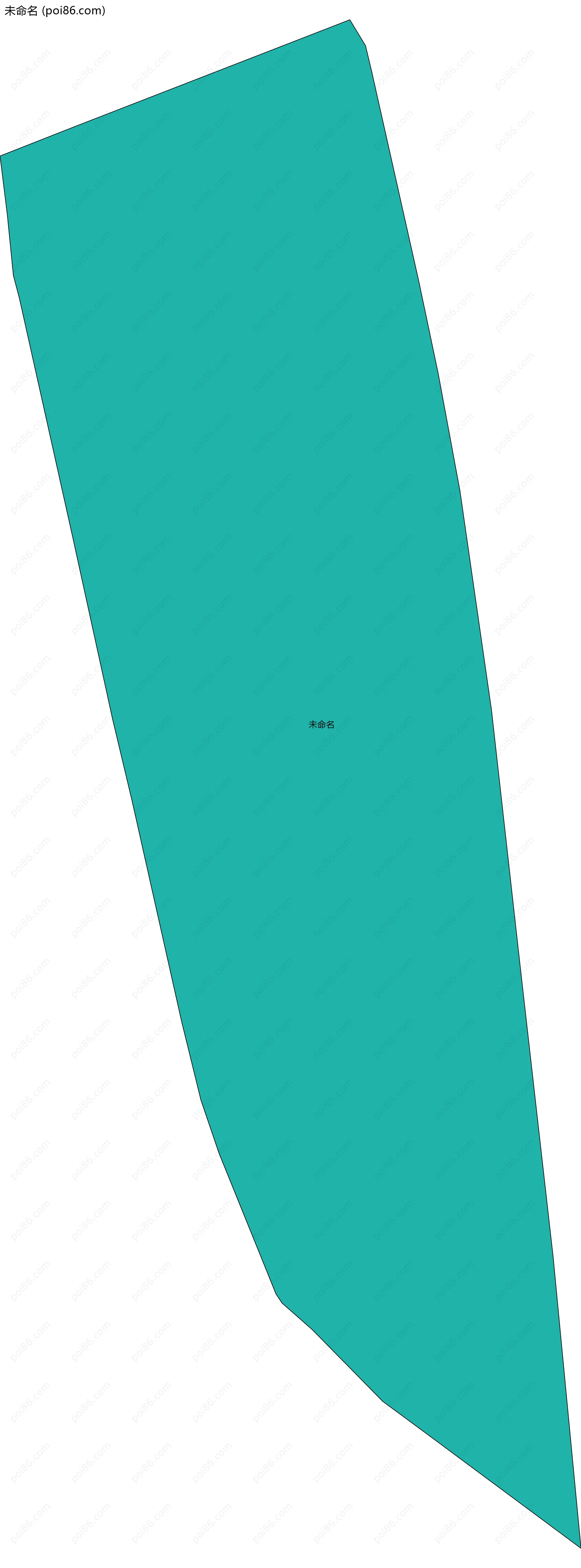 未命名边界地图