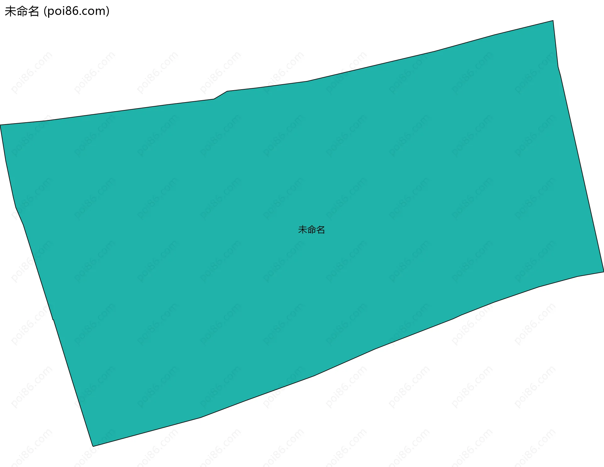 未命名边界地图