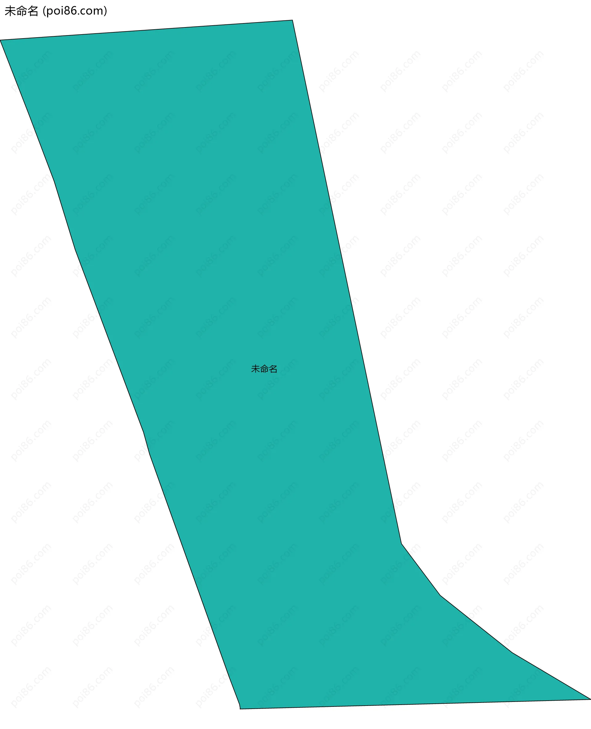 未命名边界地图