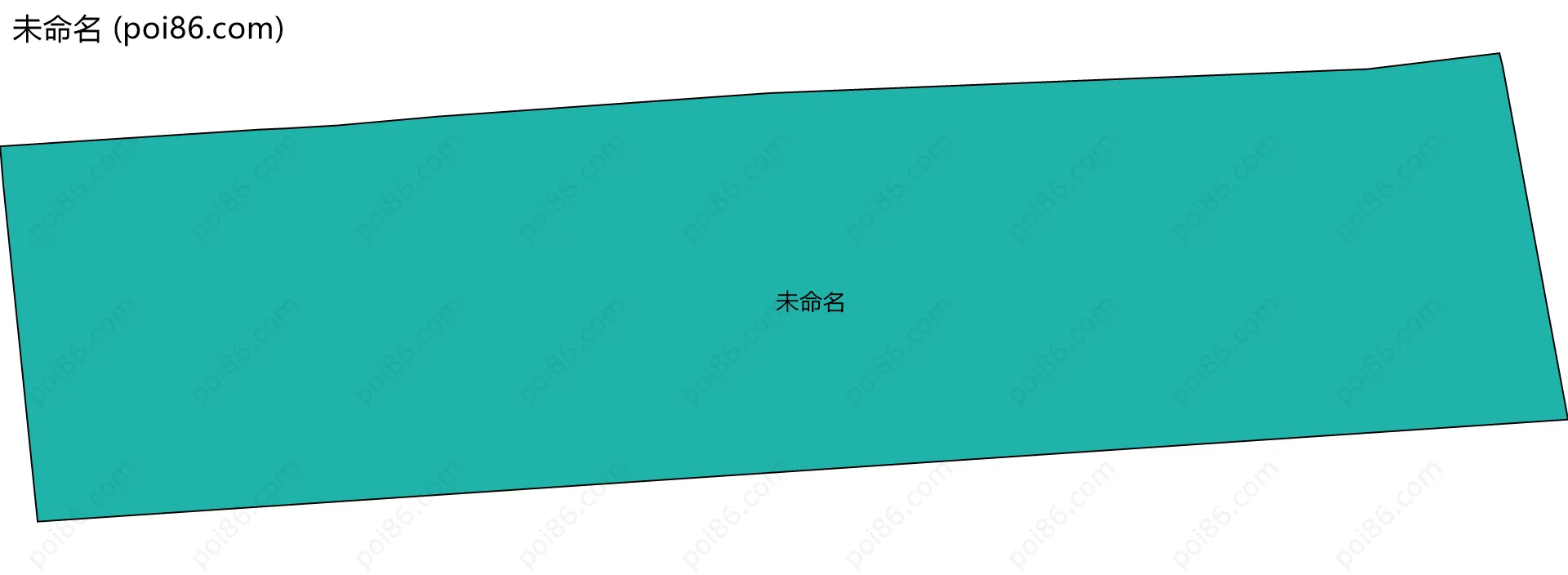 未命名边界地图