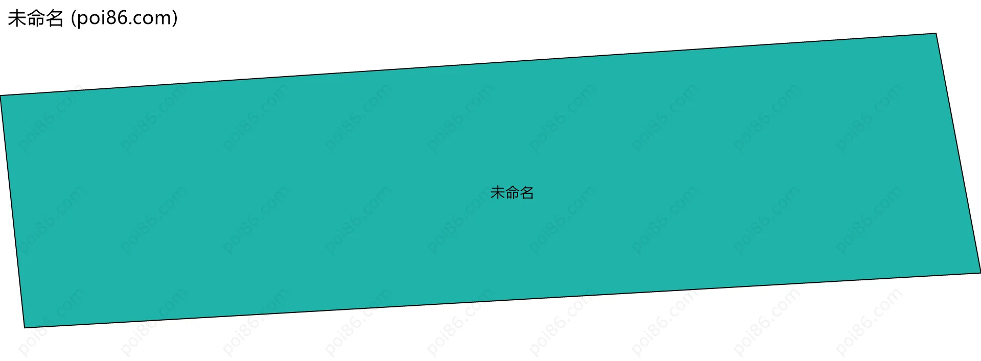 未命名边界地图