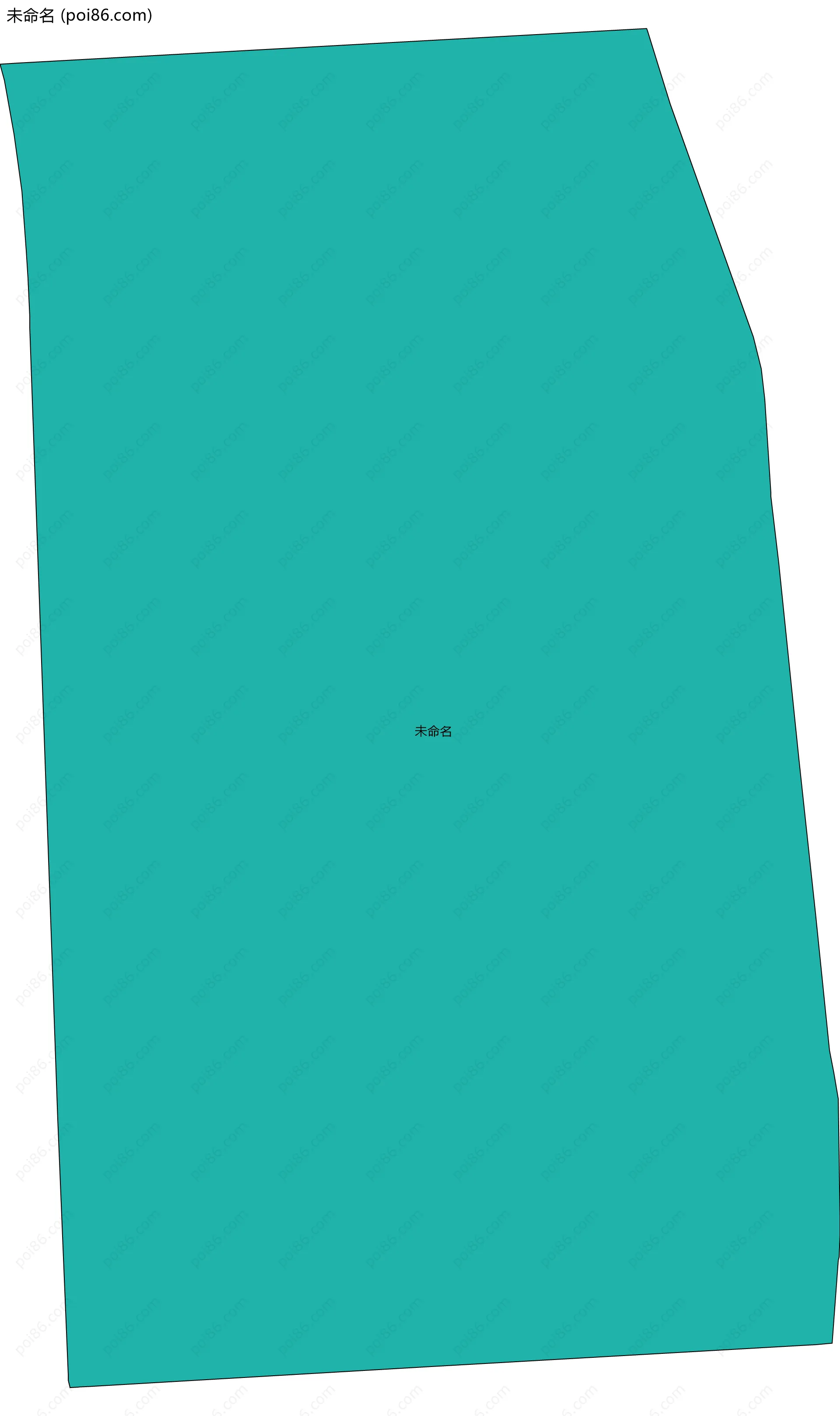 未命名边界地图