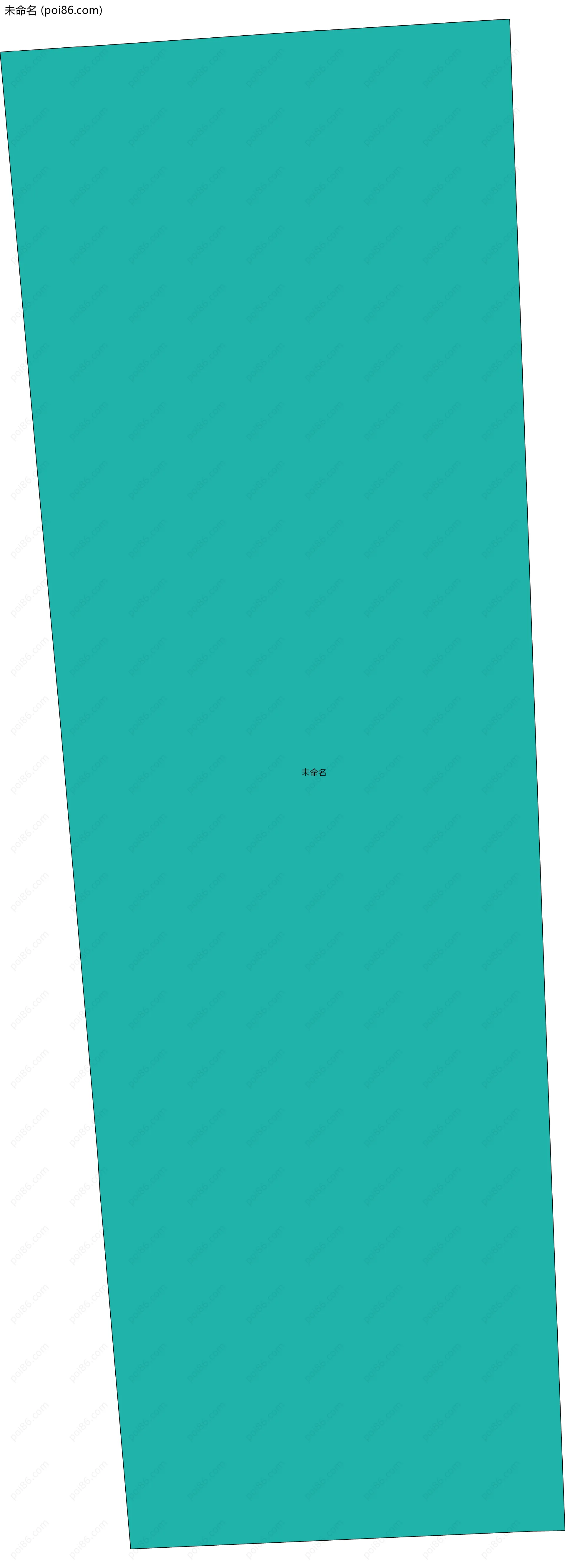 未命名边界地图