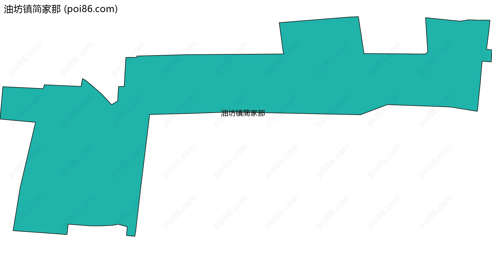 油坊镇简家那边界地图