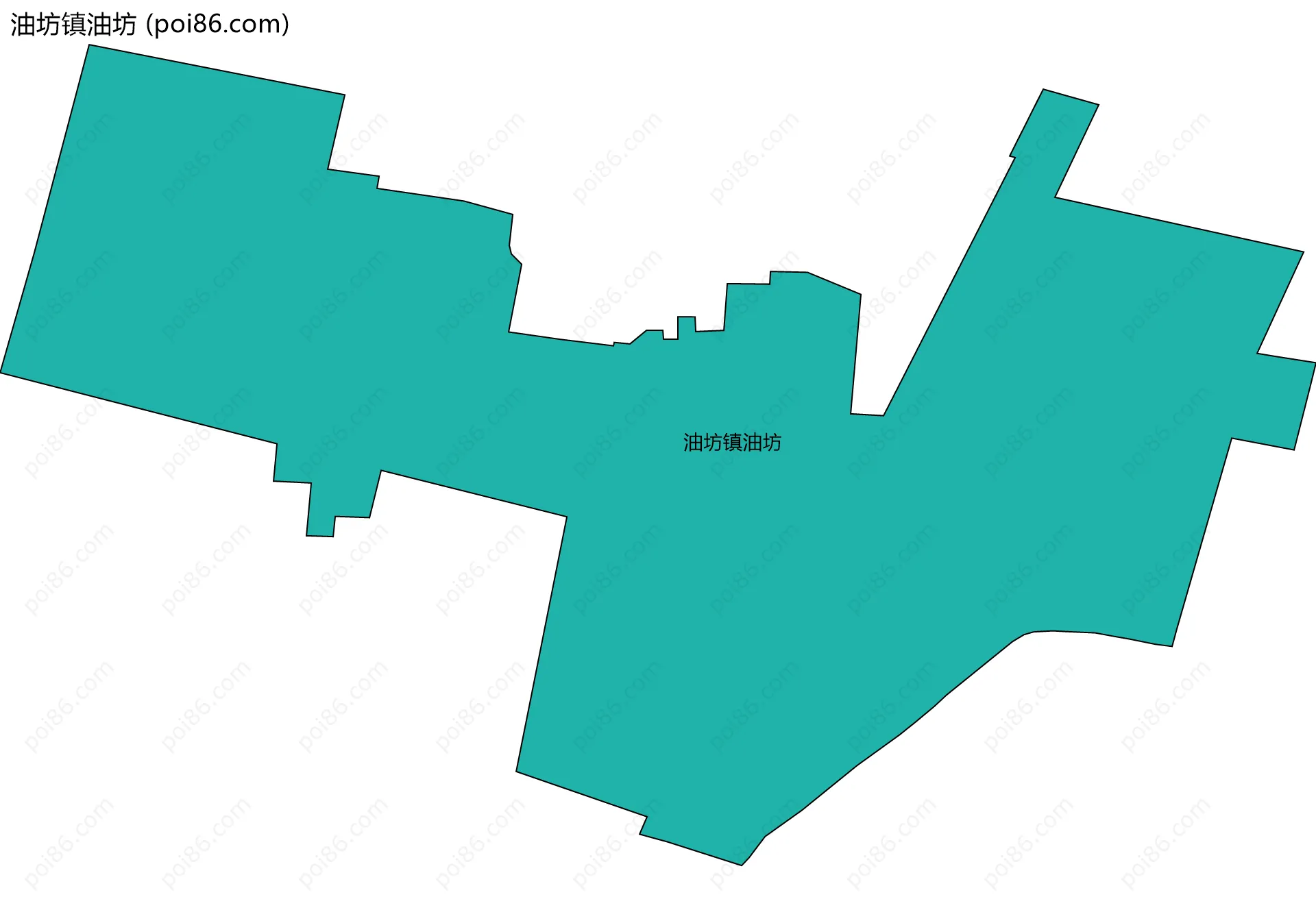 油坊镇油坊边界地图