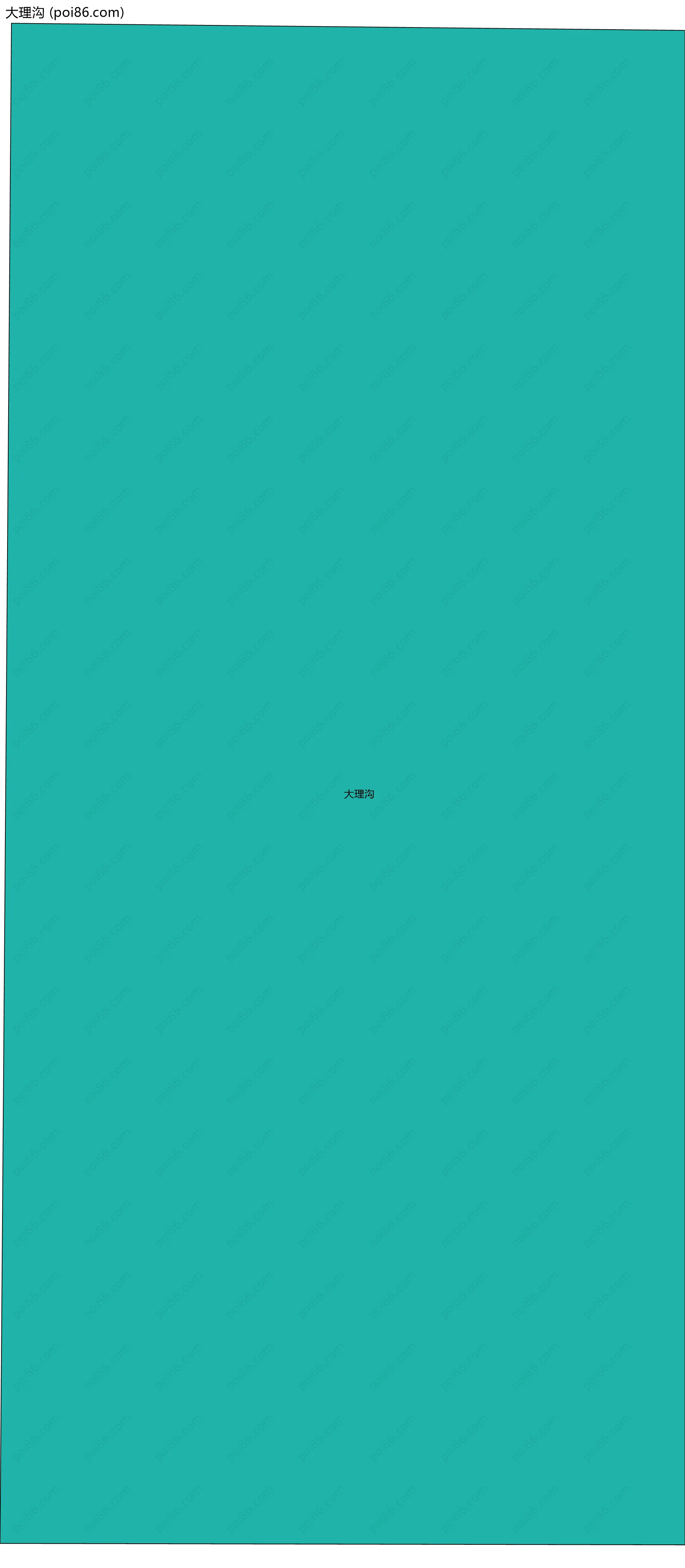 大理沟边界地图