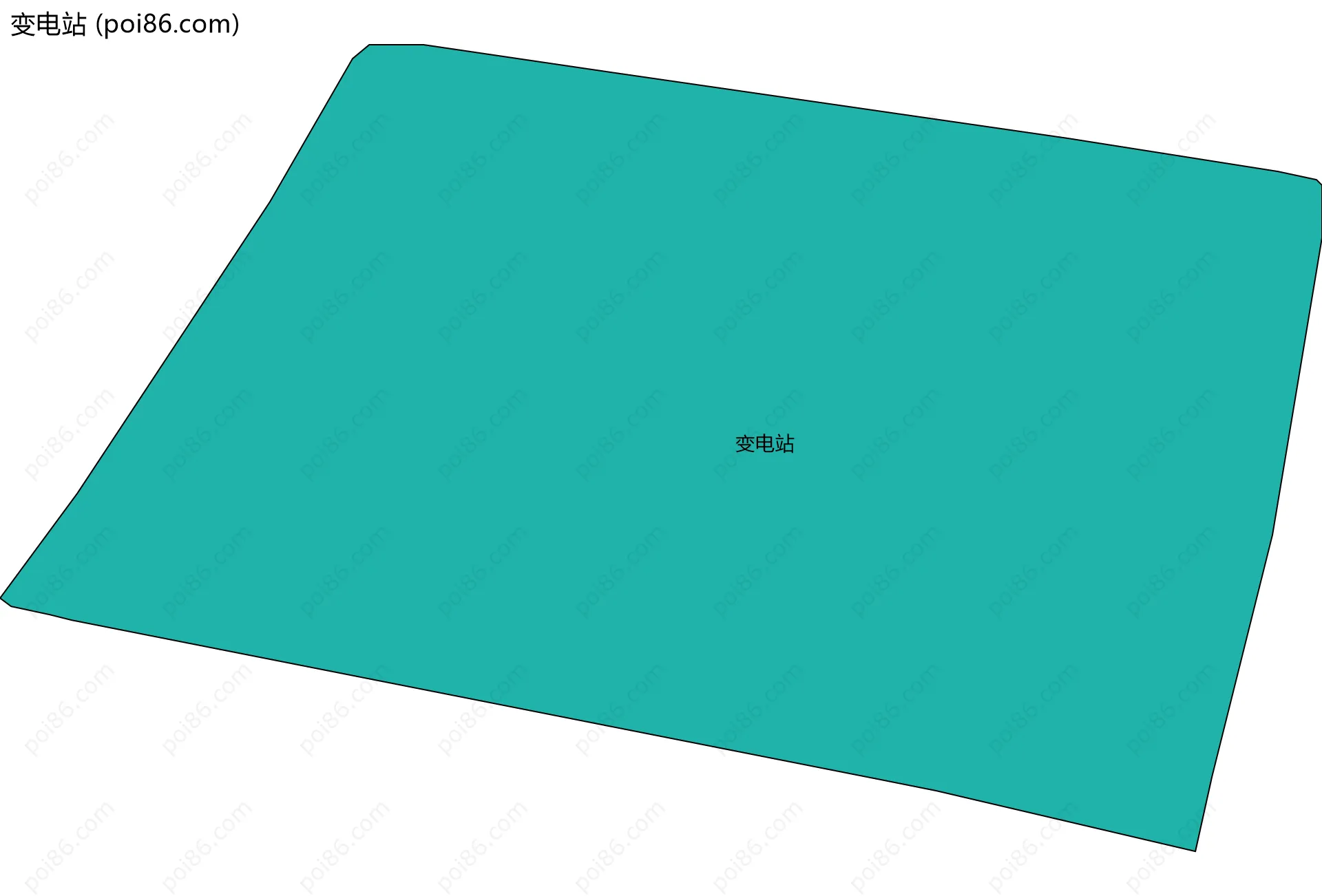 变电站边界地图