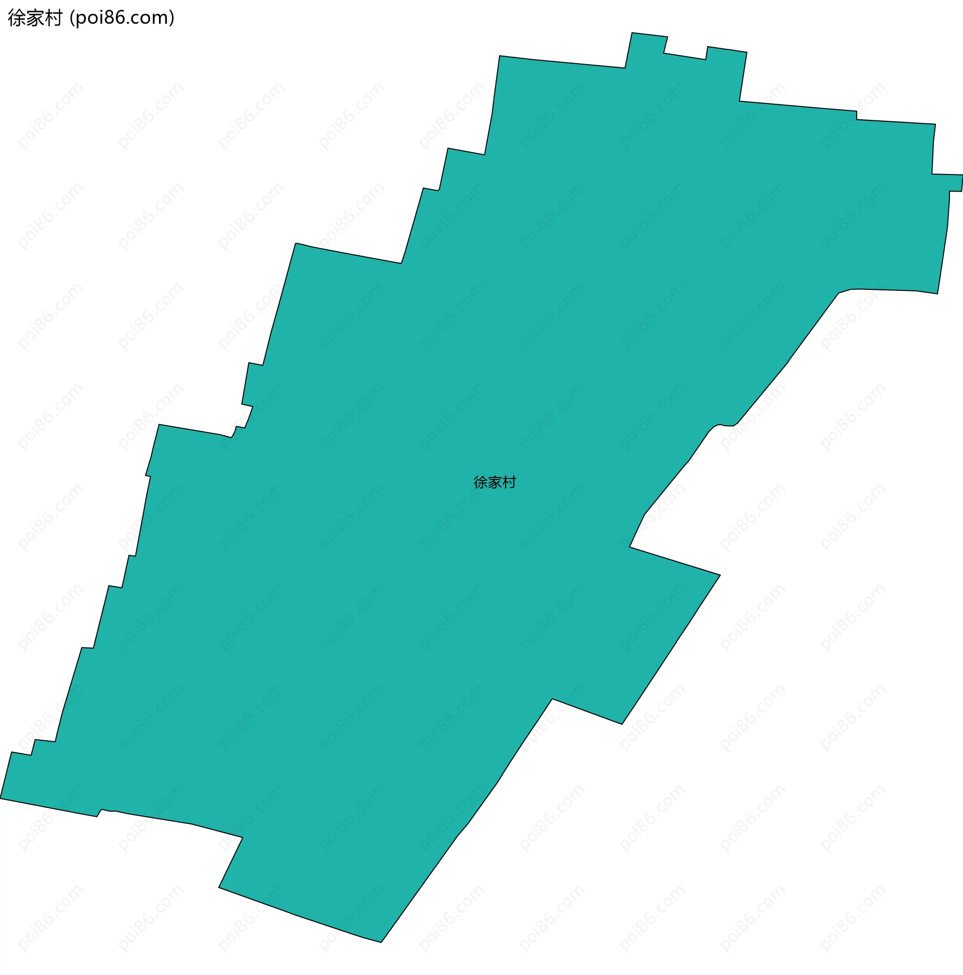 徐家村边界地图