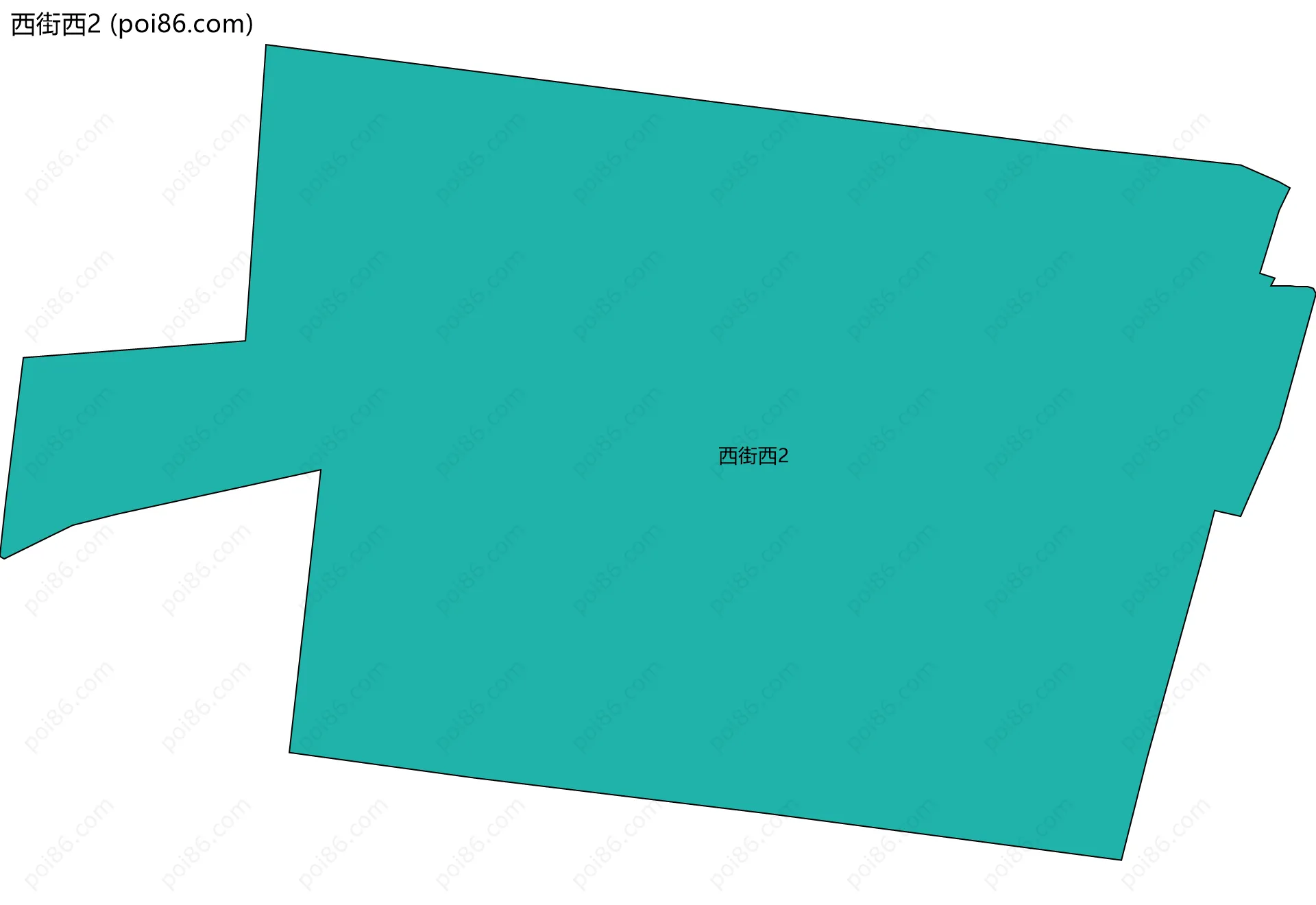 西街西2边界地图