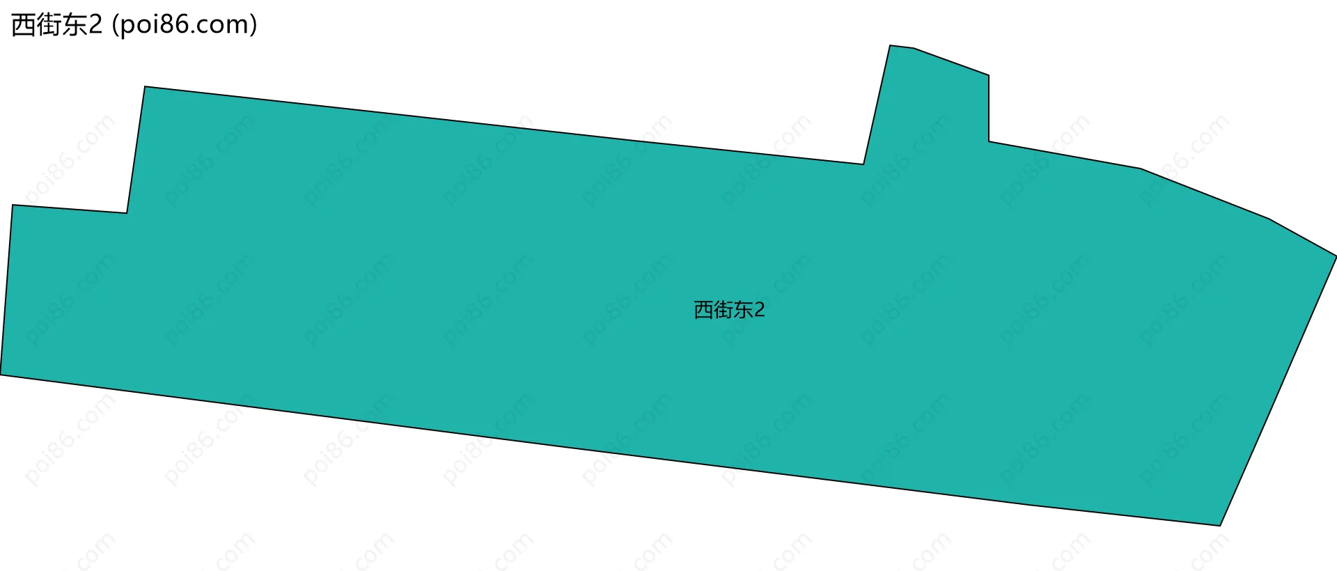 西街东2边界地图
