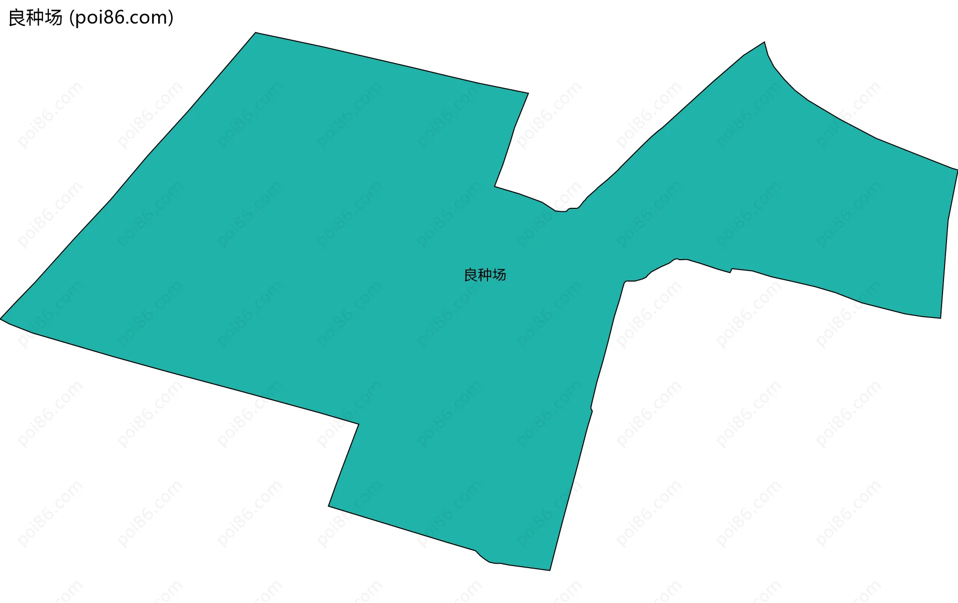 良种场边界地图