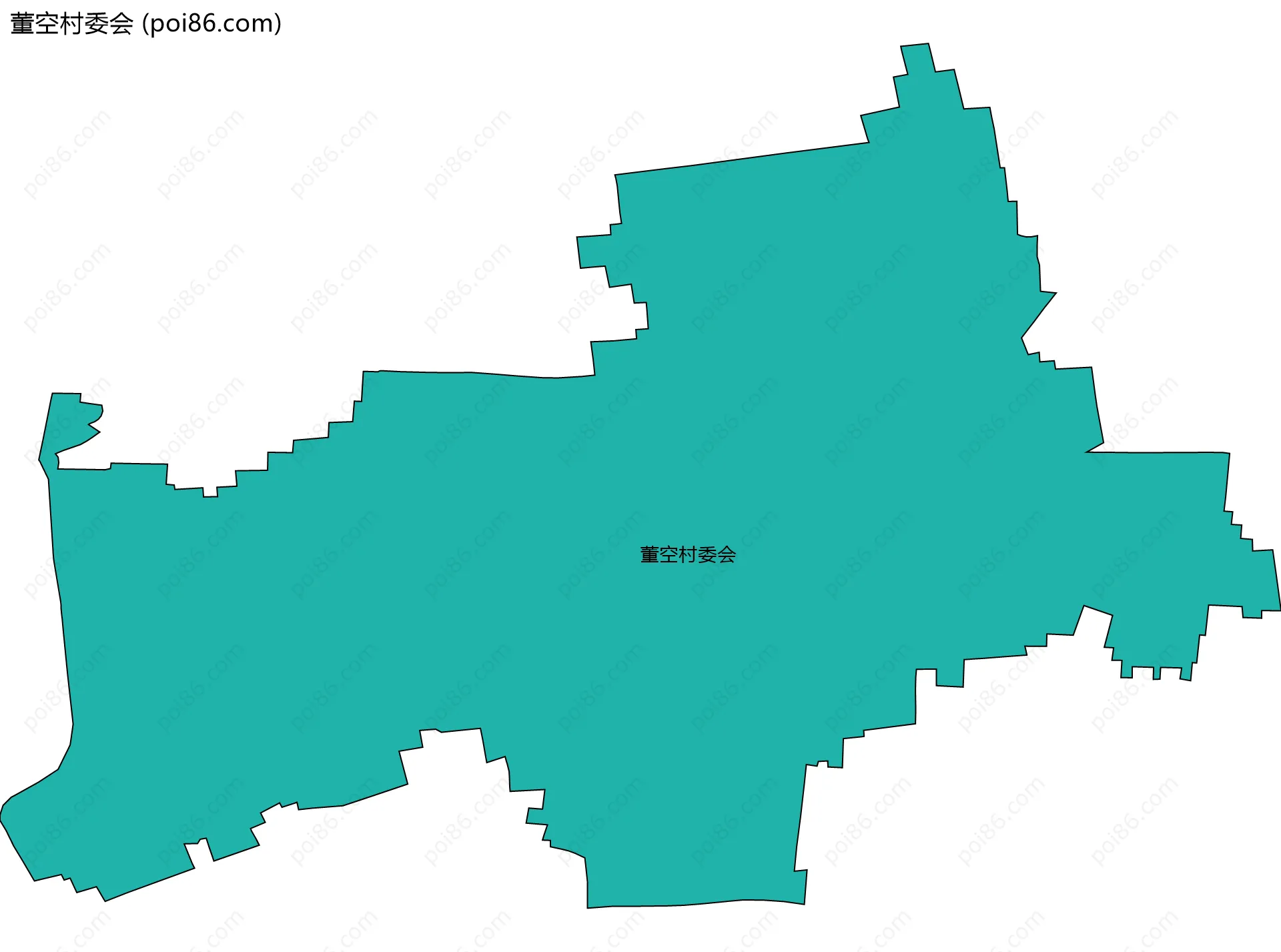 董空村委会边界地图