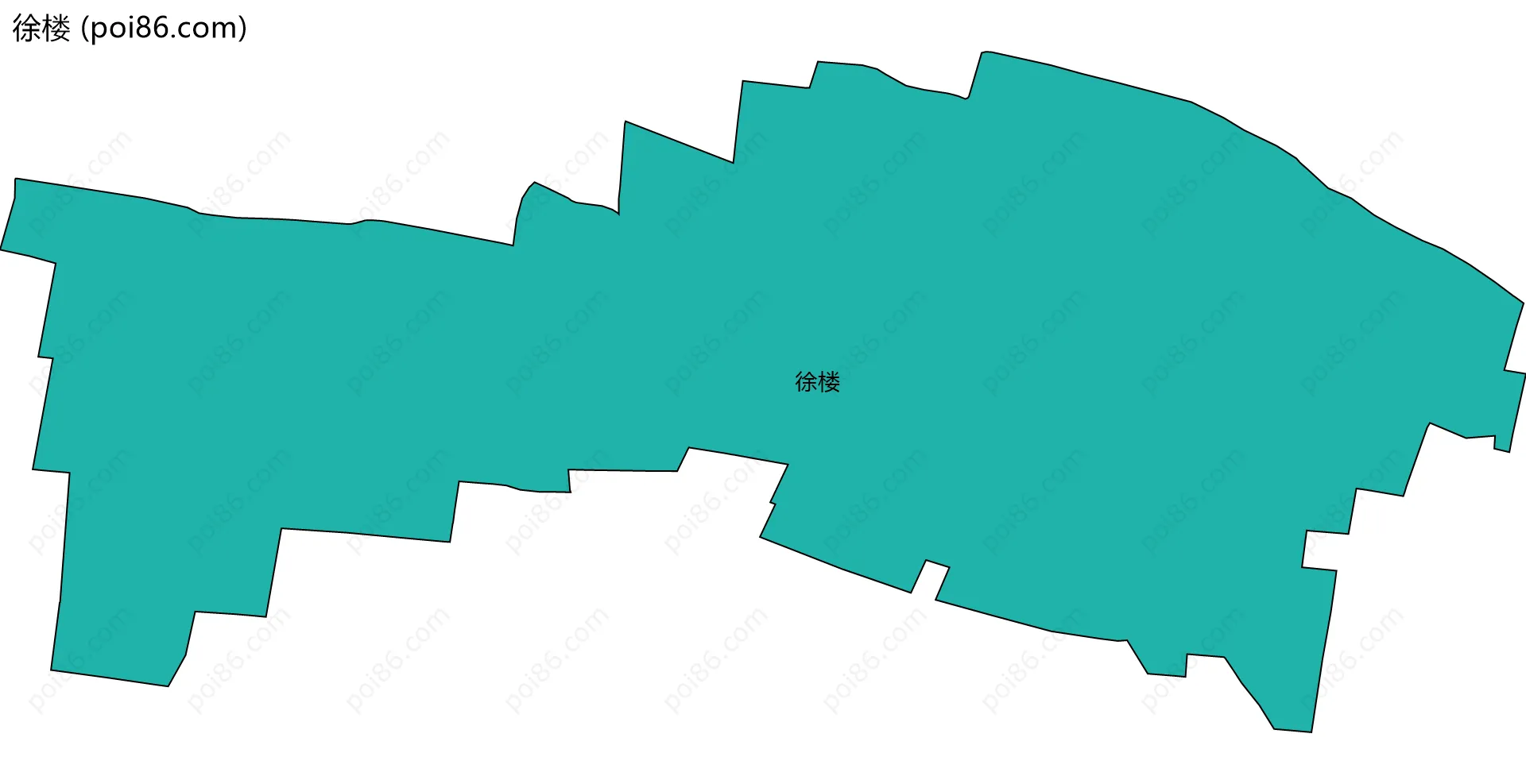 徐楼边界地图