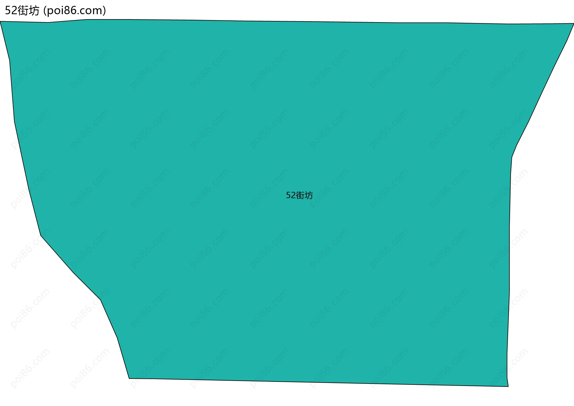52街坊边界地图