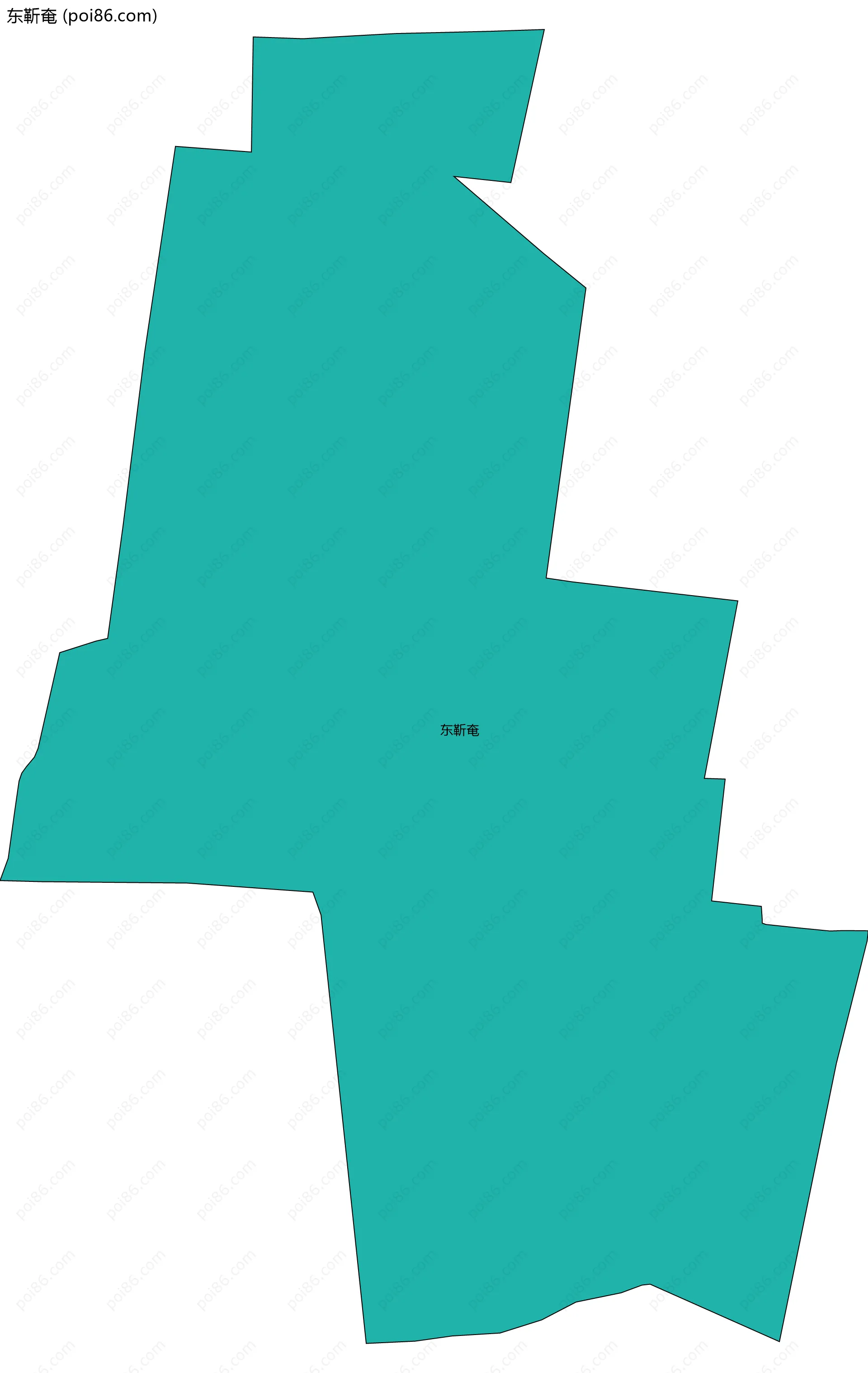 东靳奄边界地图