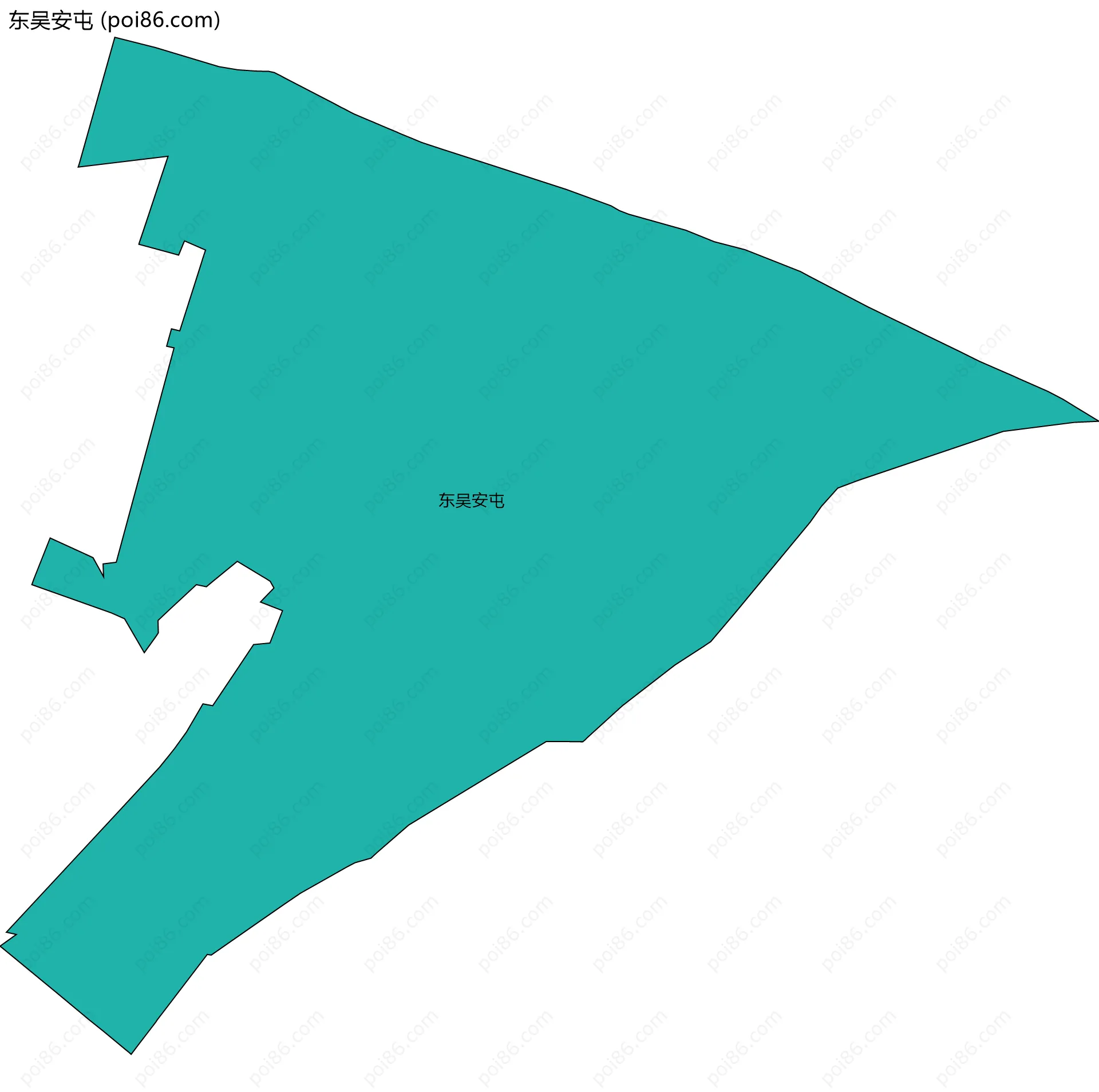 东吴安屯边界地图