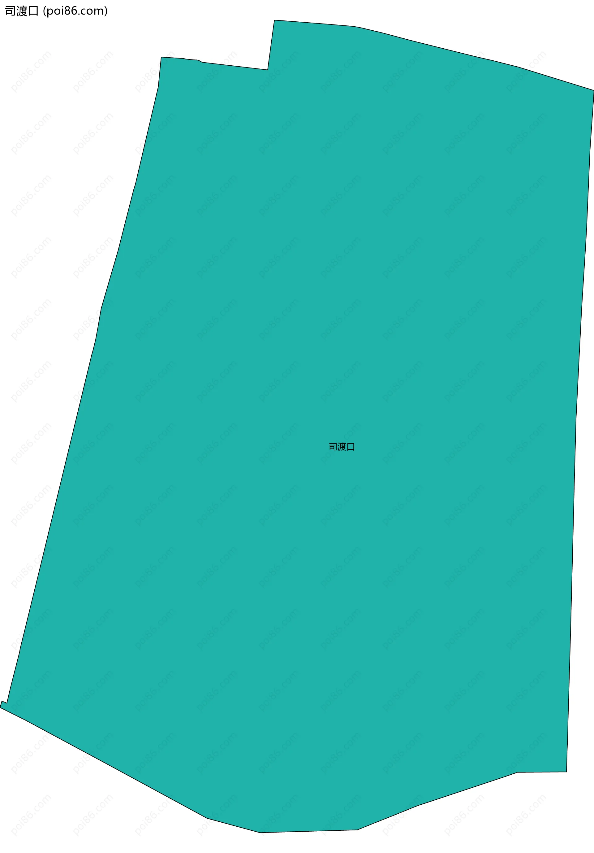 司渡口边界地图