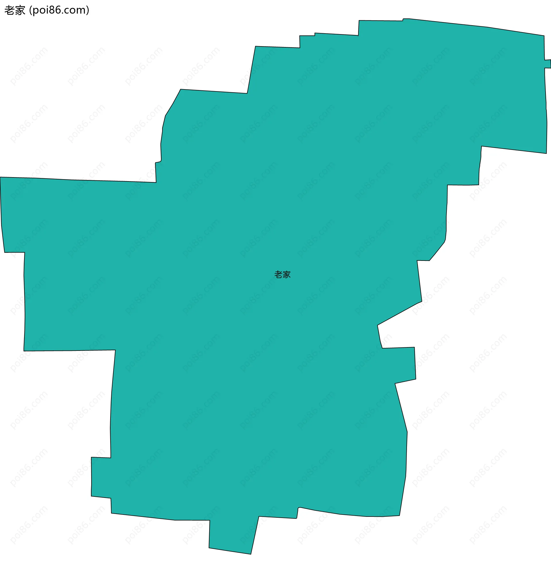 老家边界地图