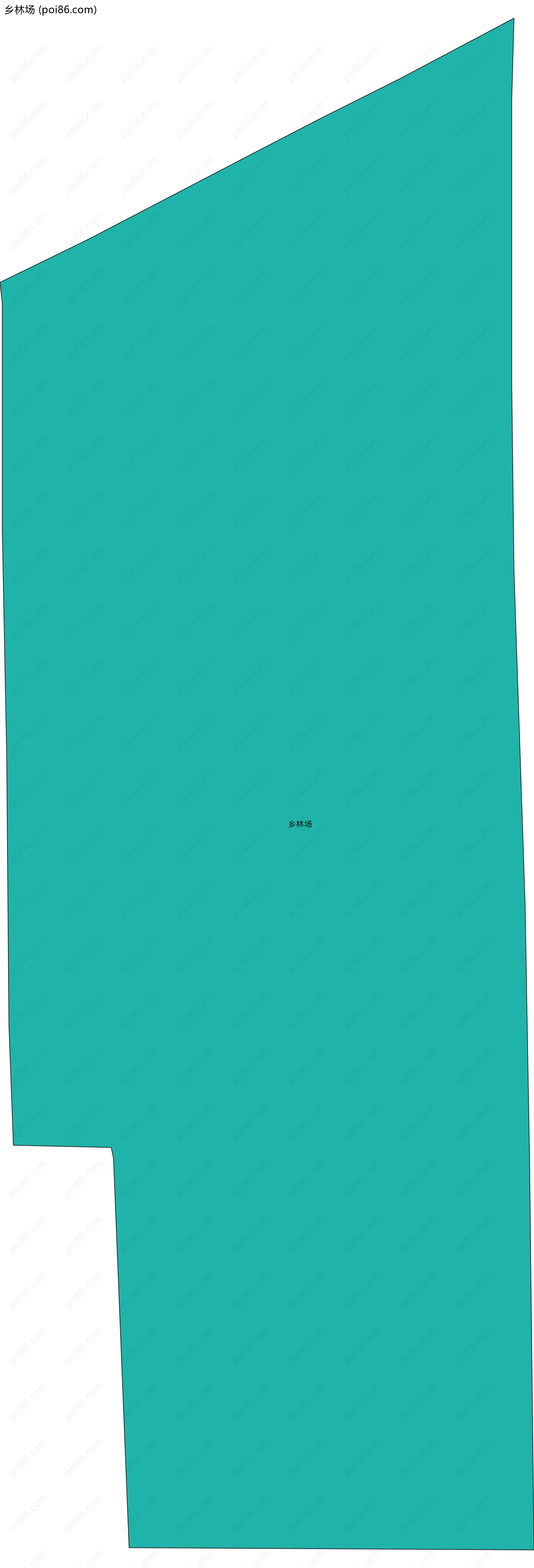 乡林场边界地图