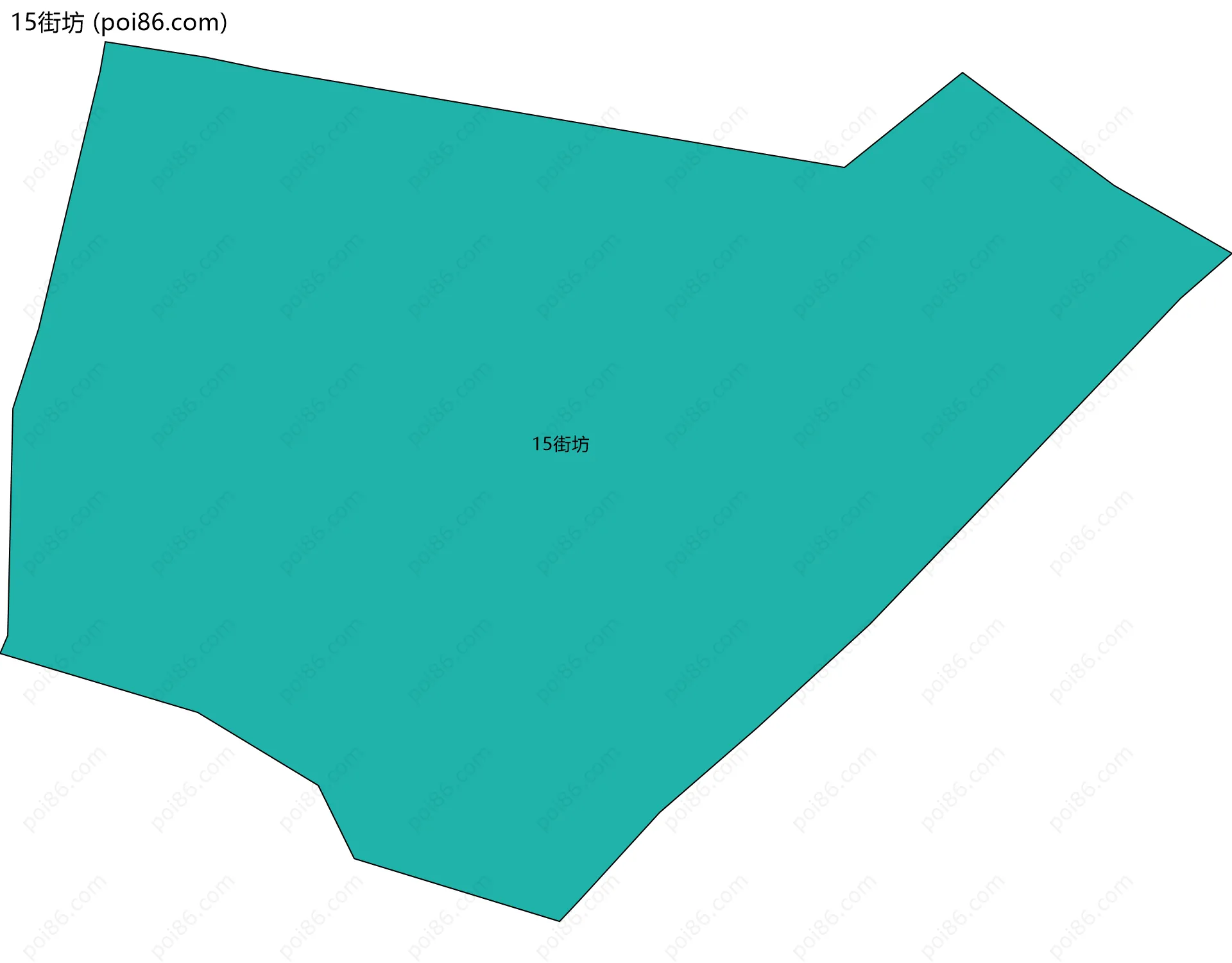 15街坊边界地图