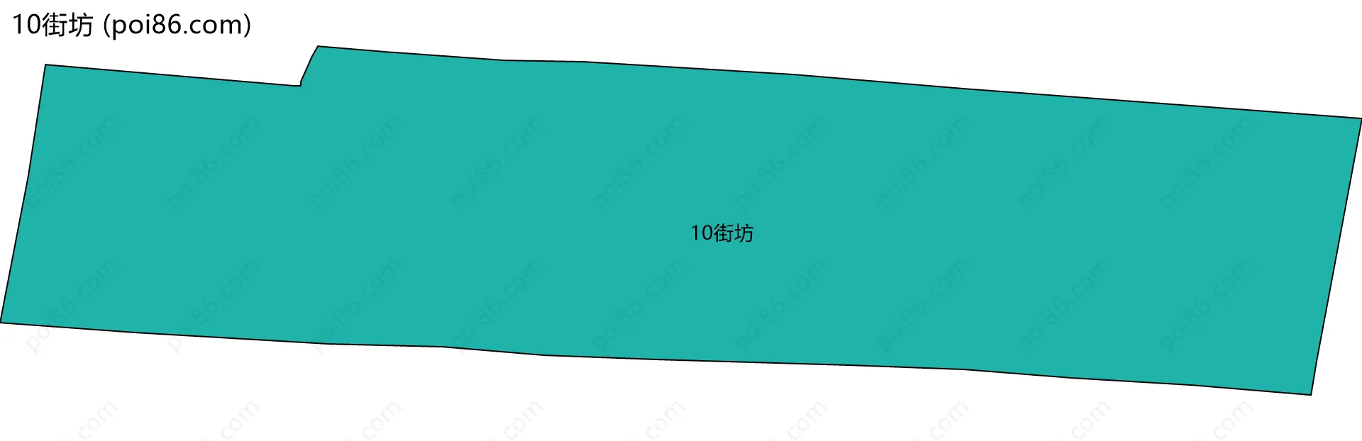 10街坊边界地图