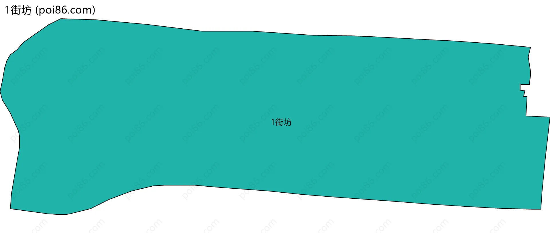 1街坊边界地图