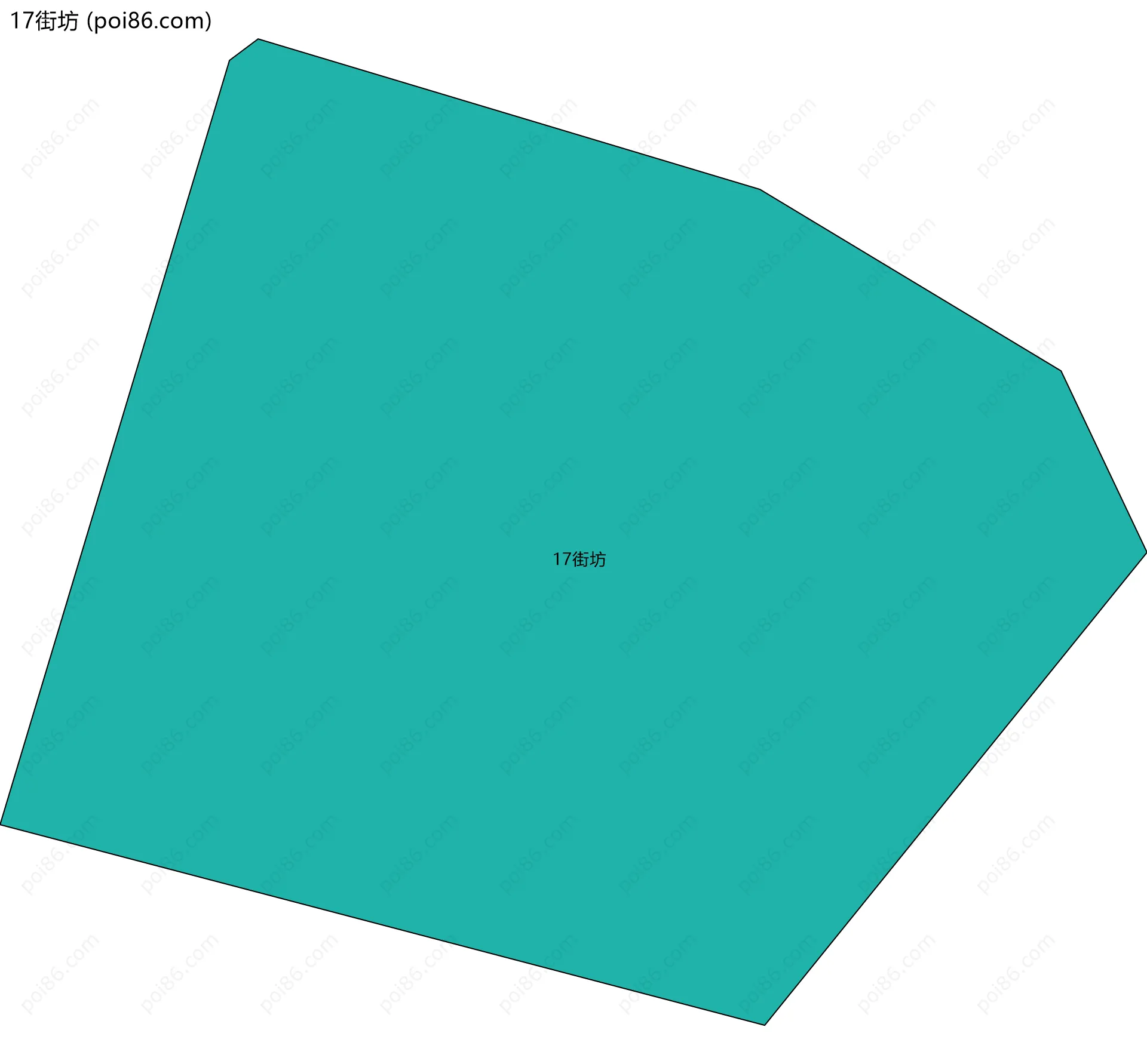 17街坊边界地图