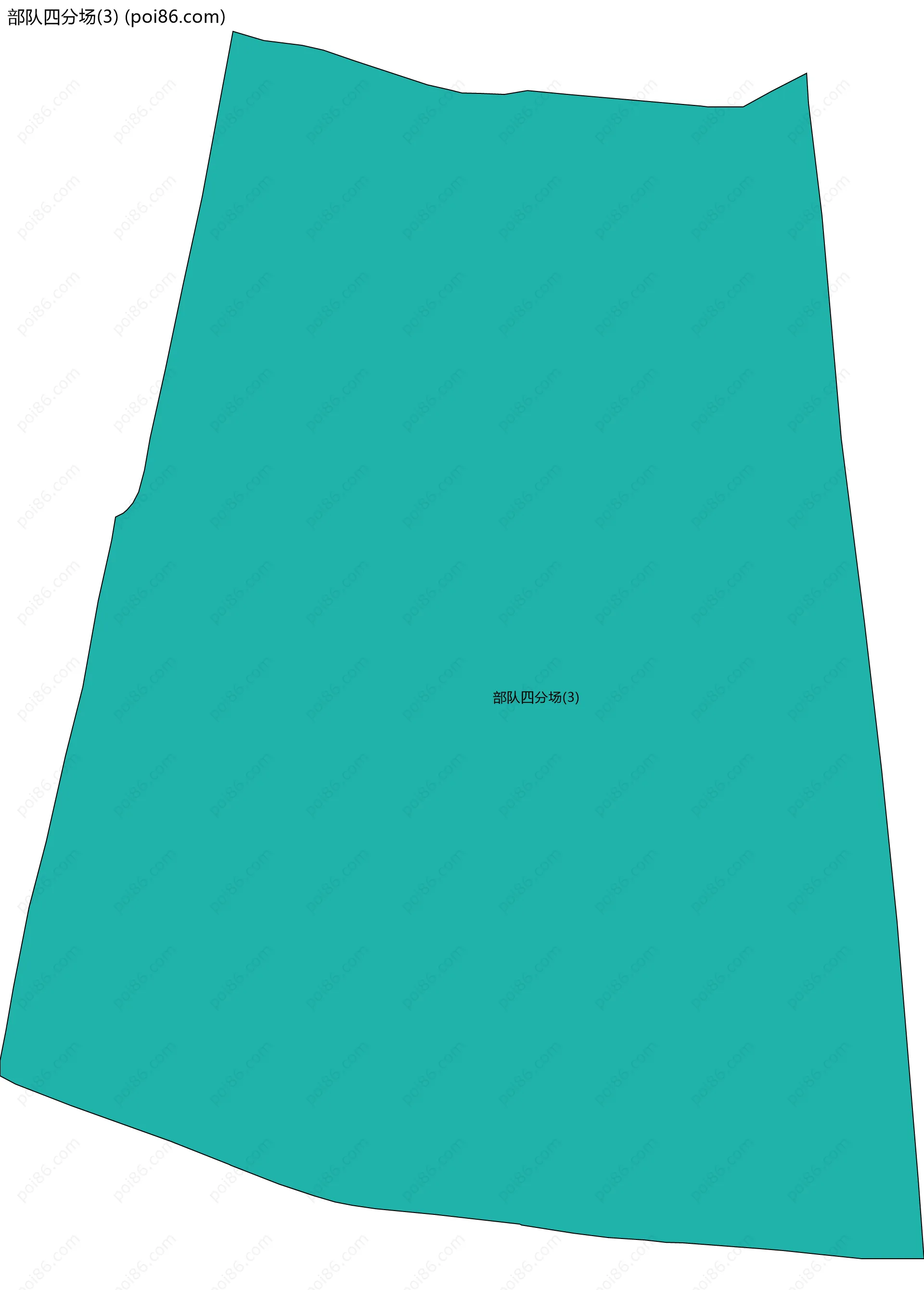 部队四分场(3)边界地图