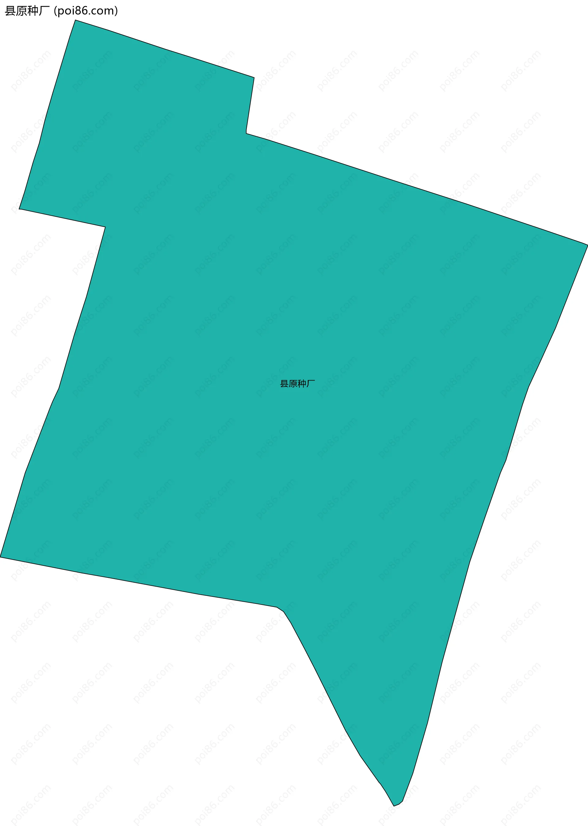 县原种厂边界地图