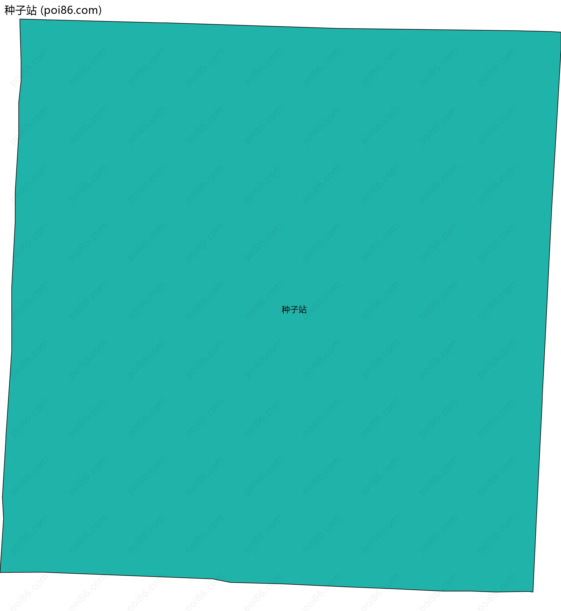 种子站边界地图