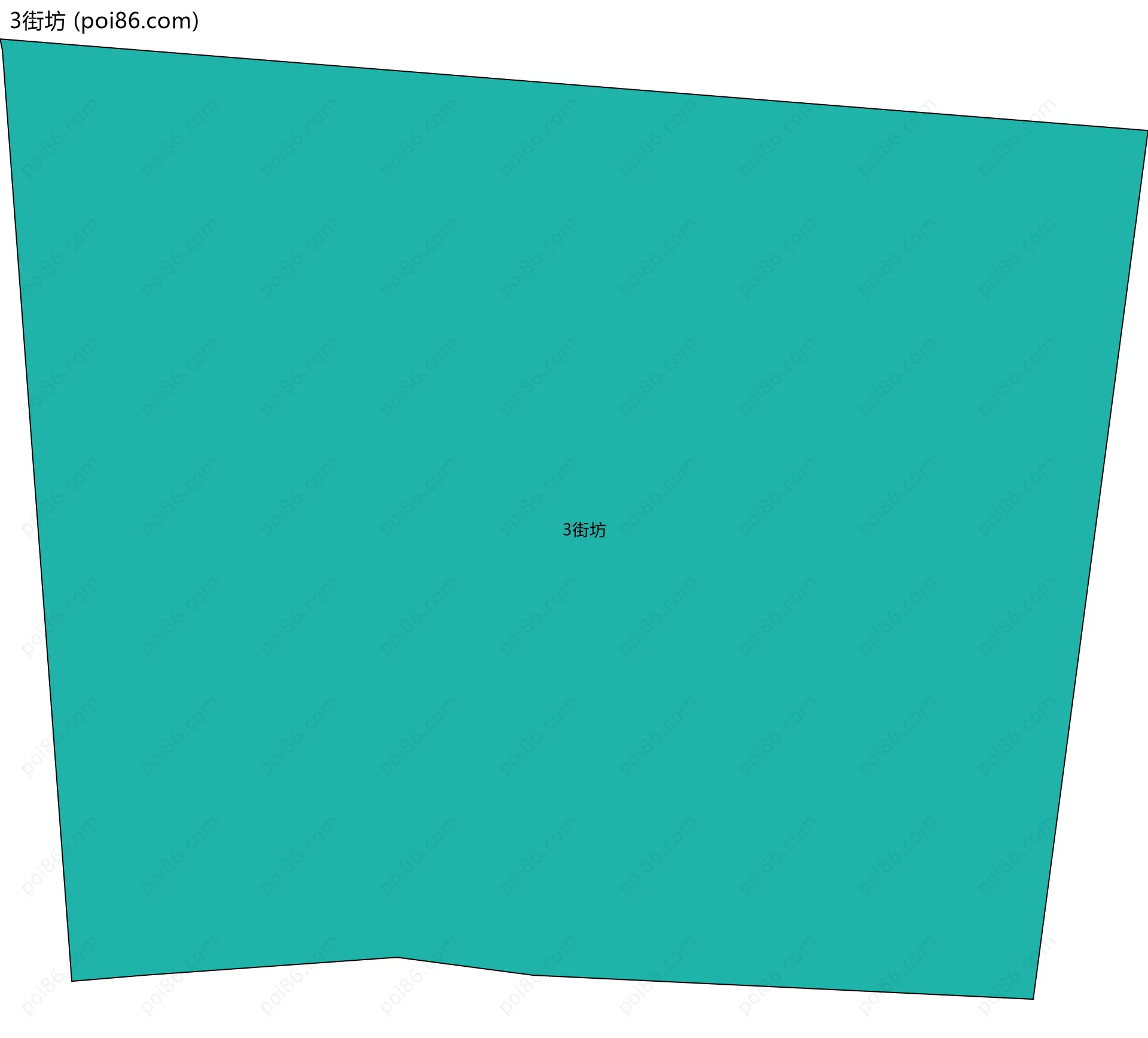 3街坊边界地图