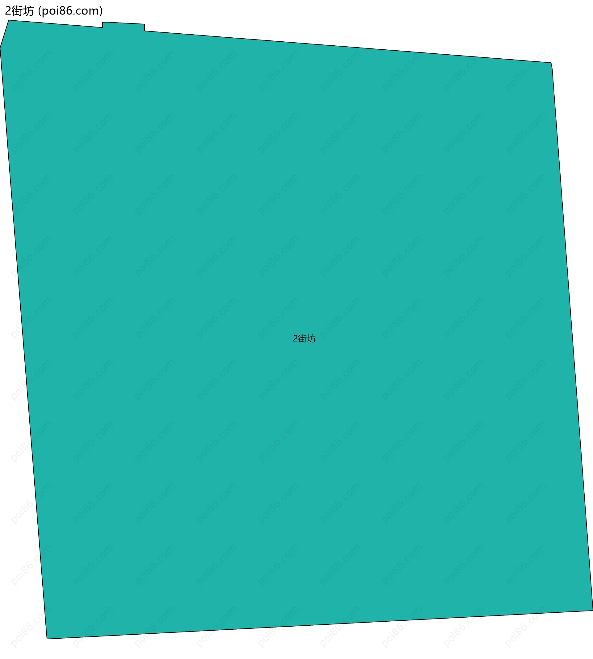 2街坊边界地图