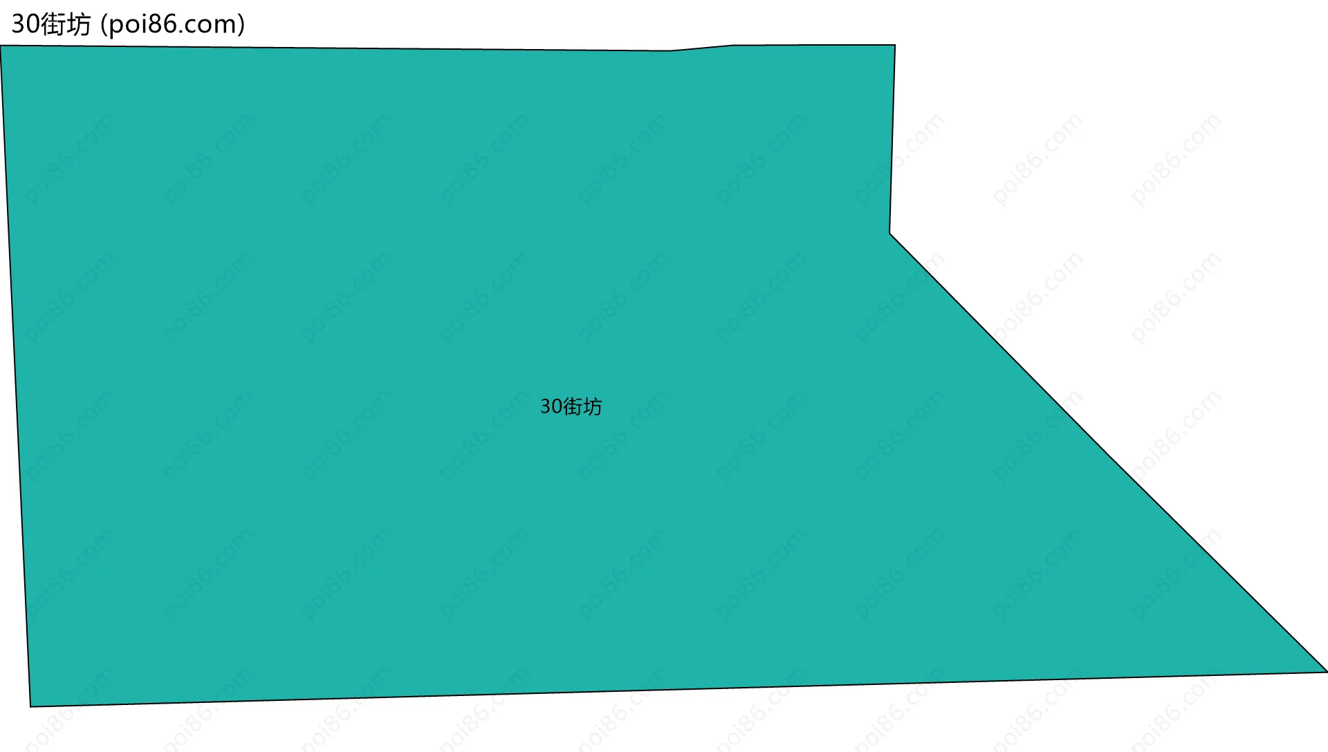 30街坊边界地图