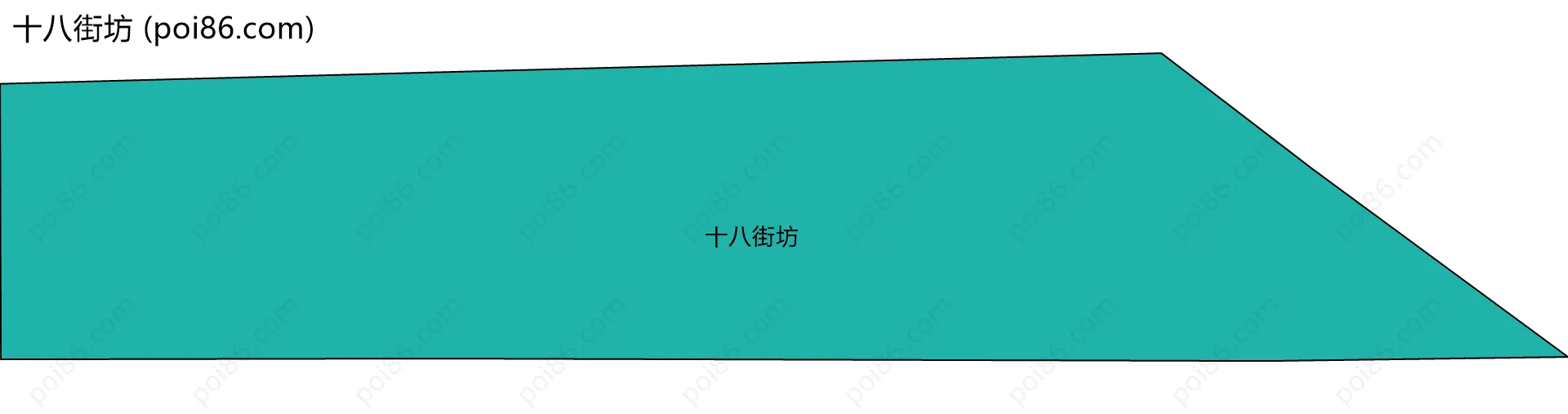 十八街坊边界地图