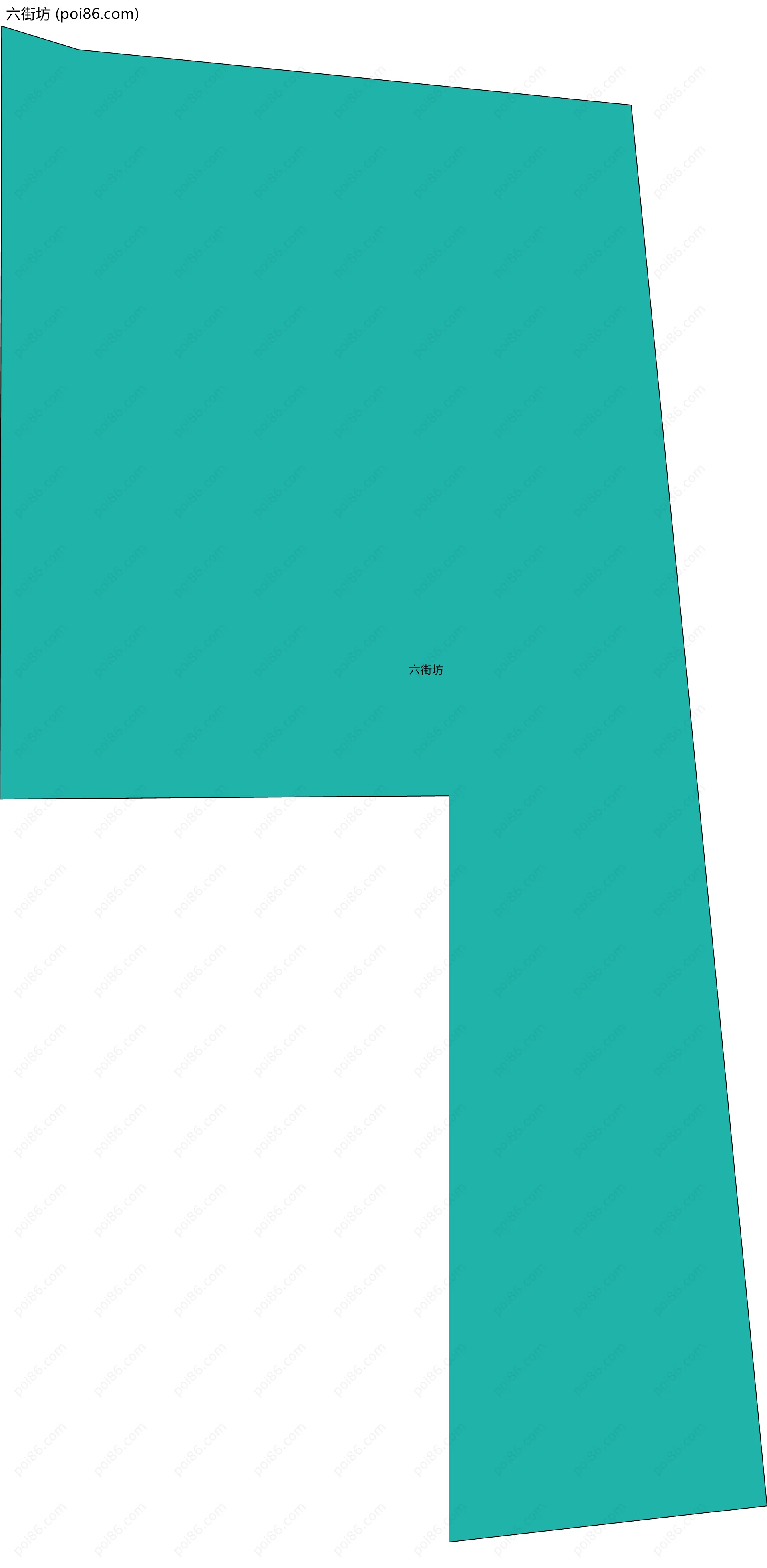 六街坊边界地图