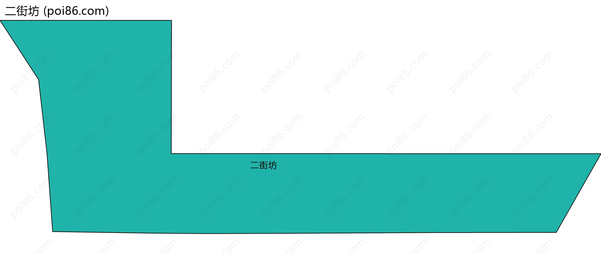 二街坊边界地图