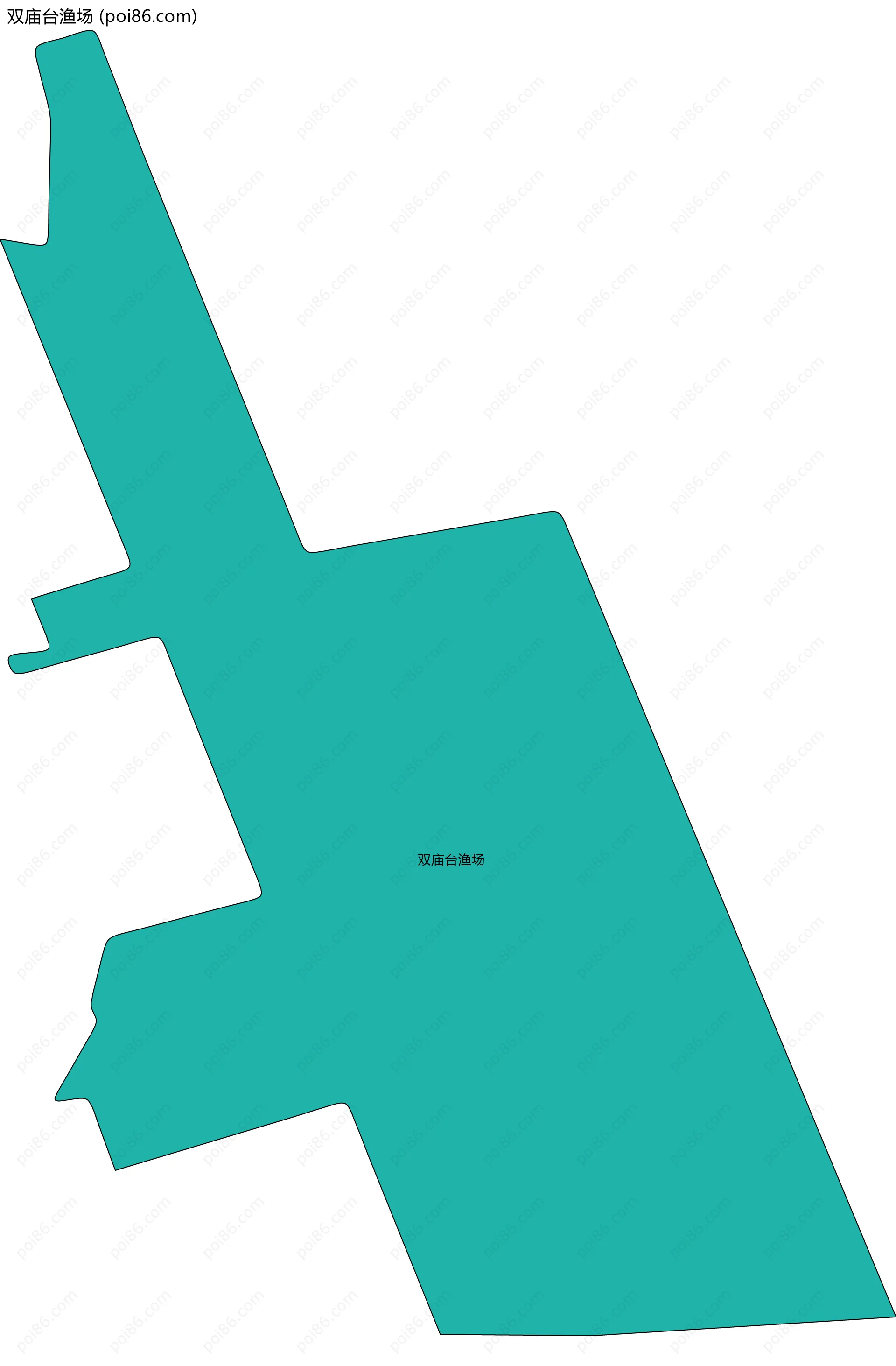 双庙台渔场边界地图