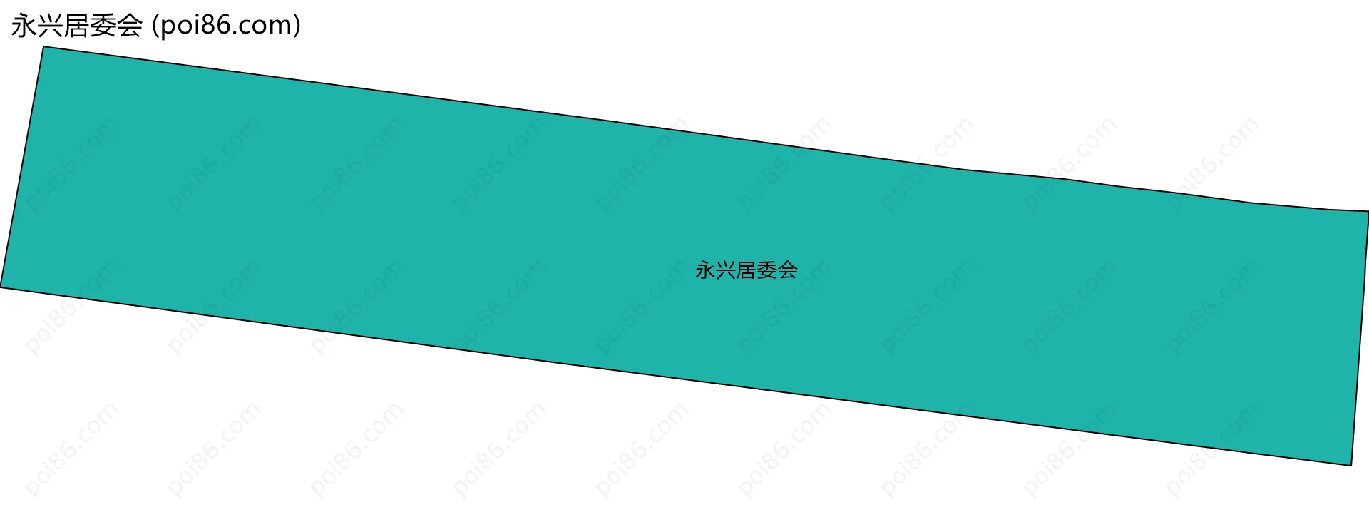 永兴居委会边界地图