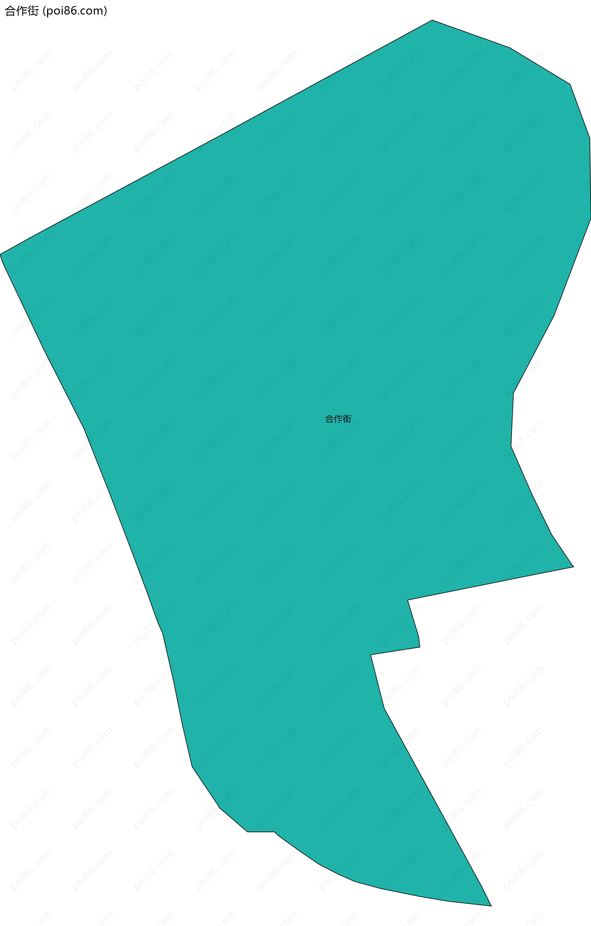 合作街边界地图