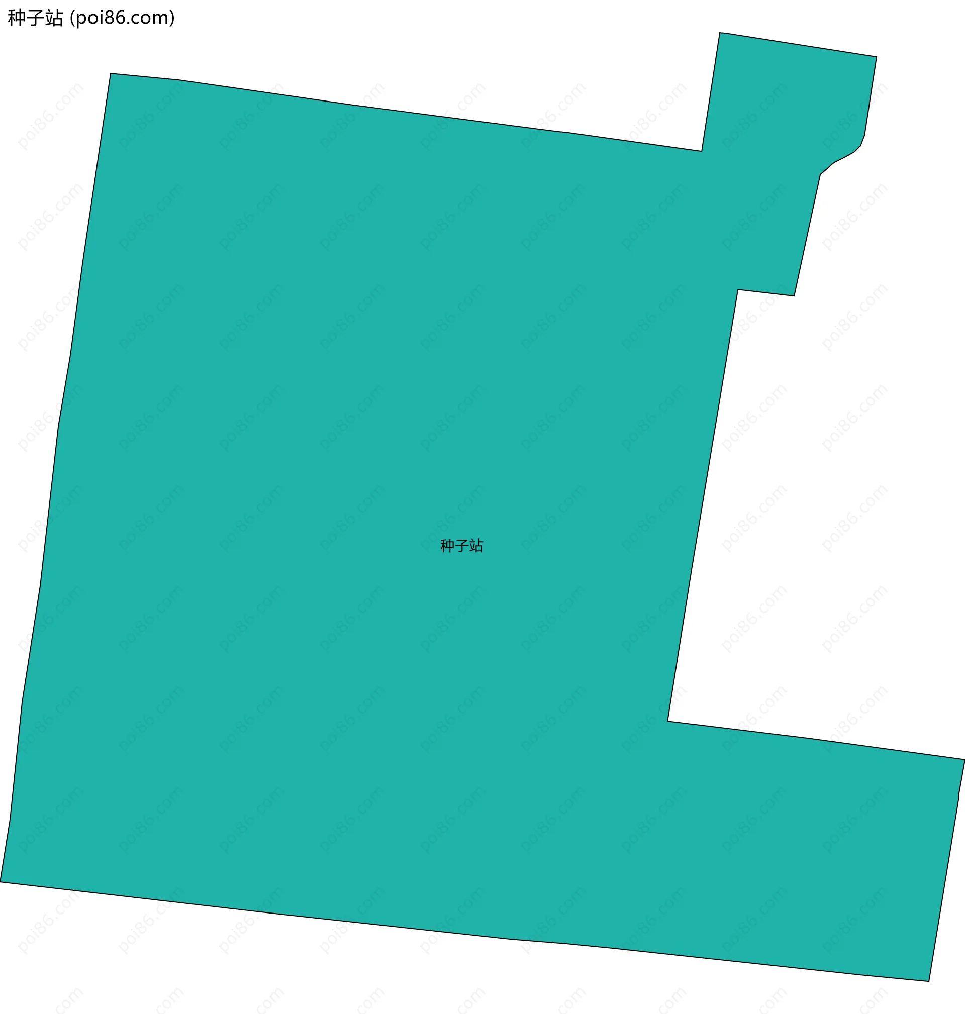 种子站边界地图