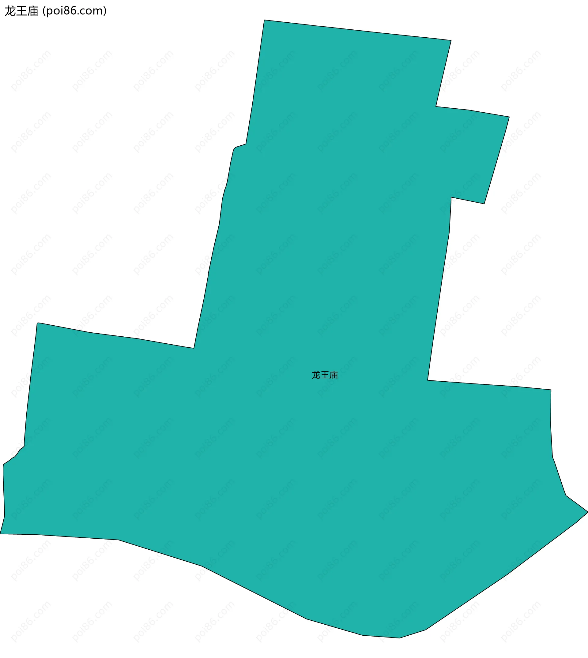 龙王庙边界地图