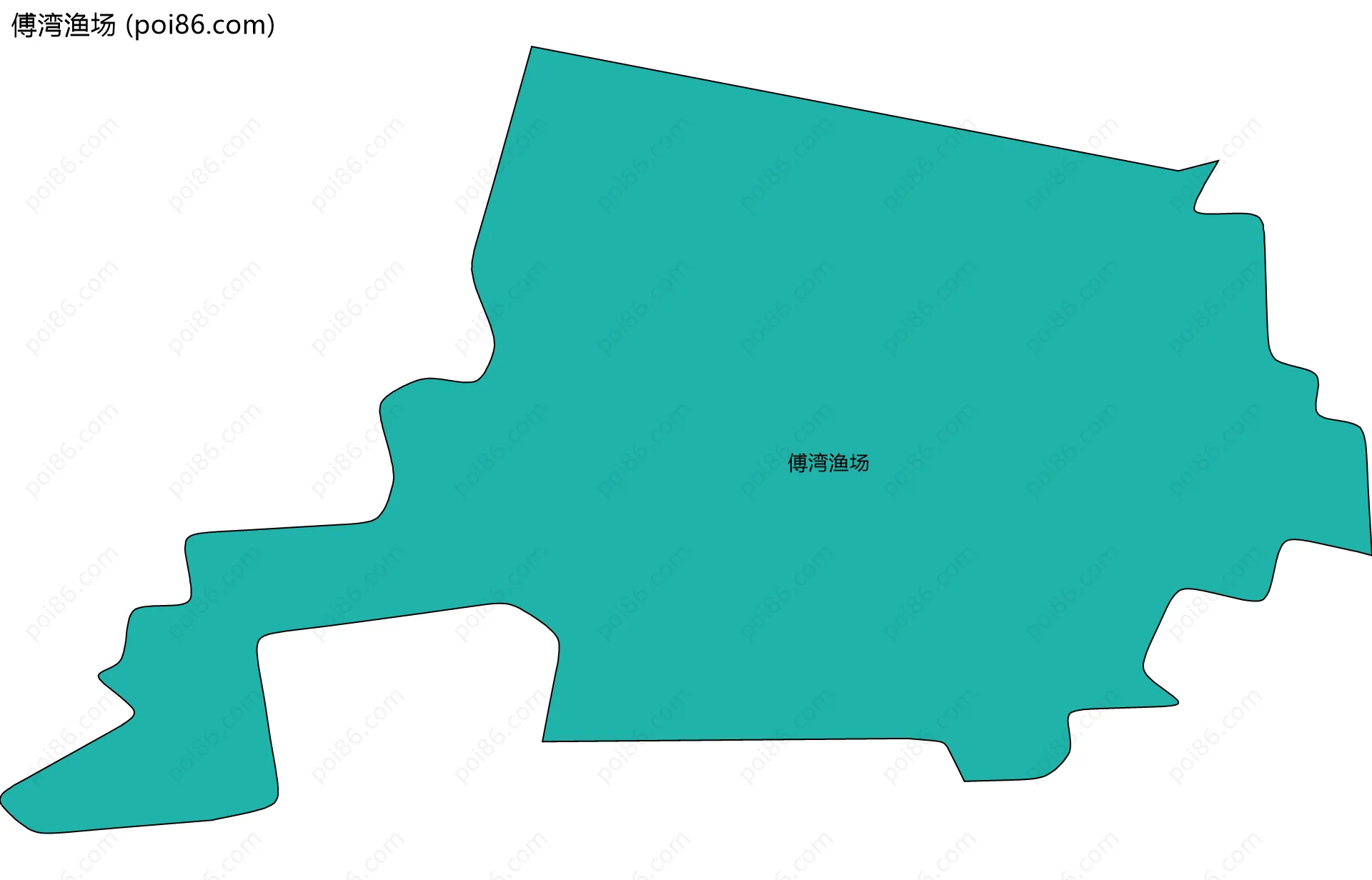 傅湾渔场边界地图