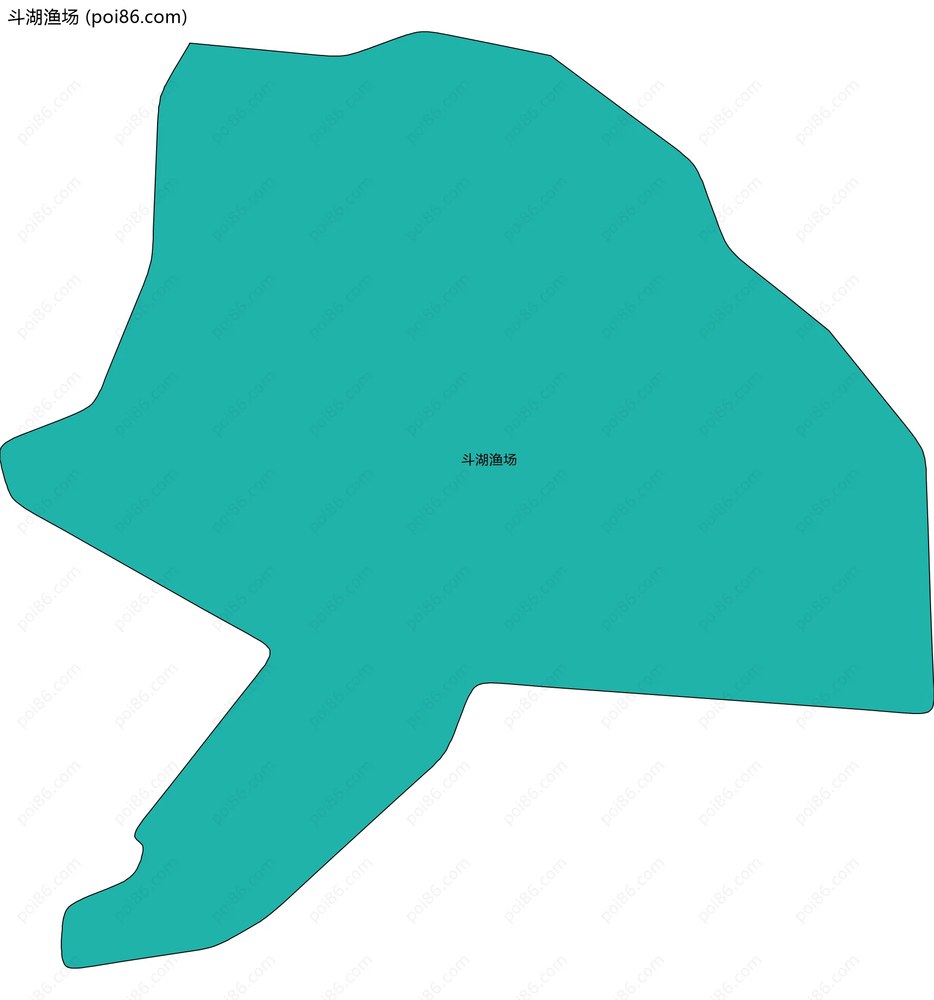 斗湖渔场边界地图