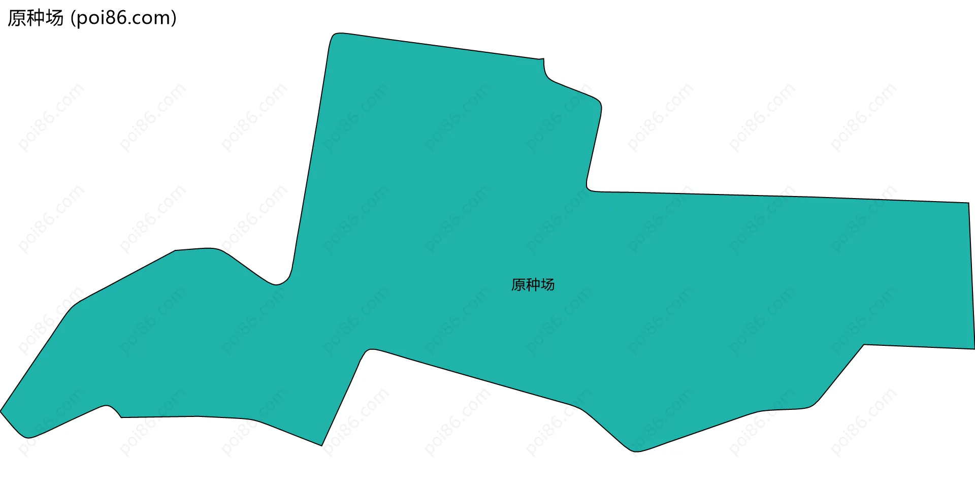 原种场边界地图