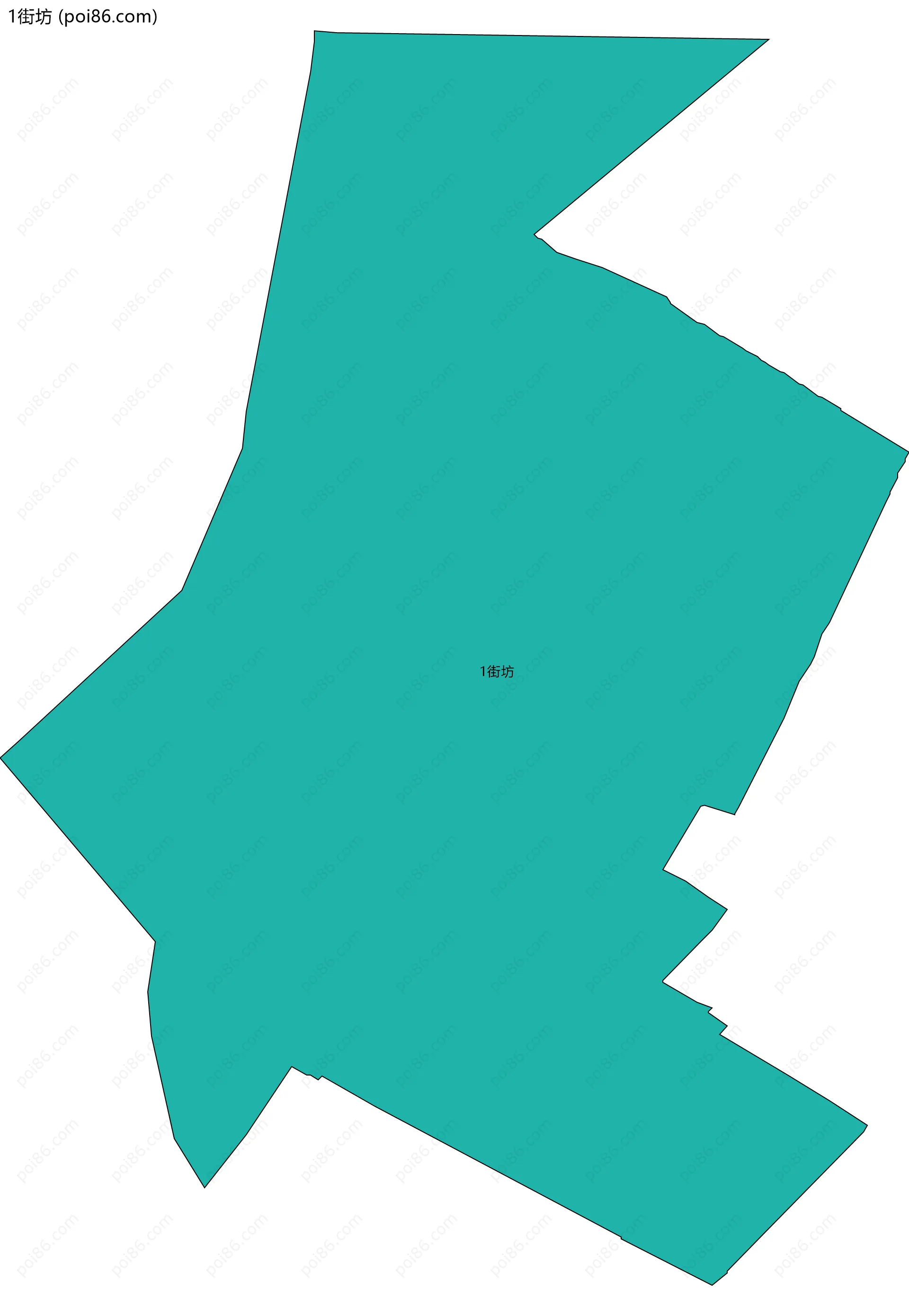 1街坊边界地图