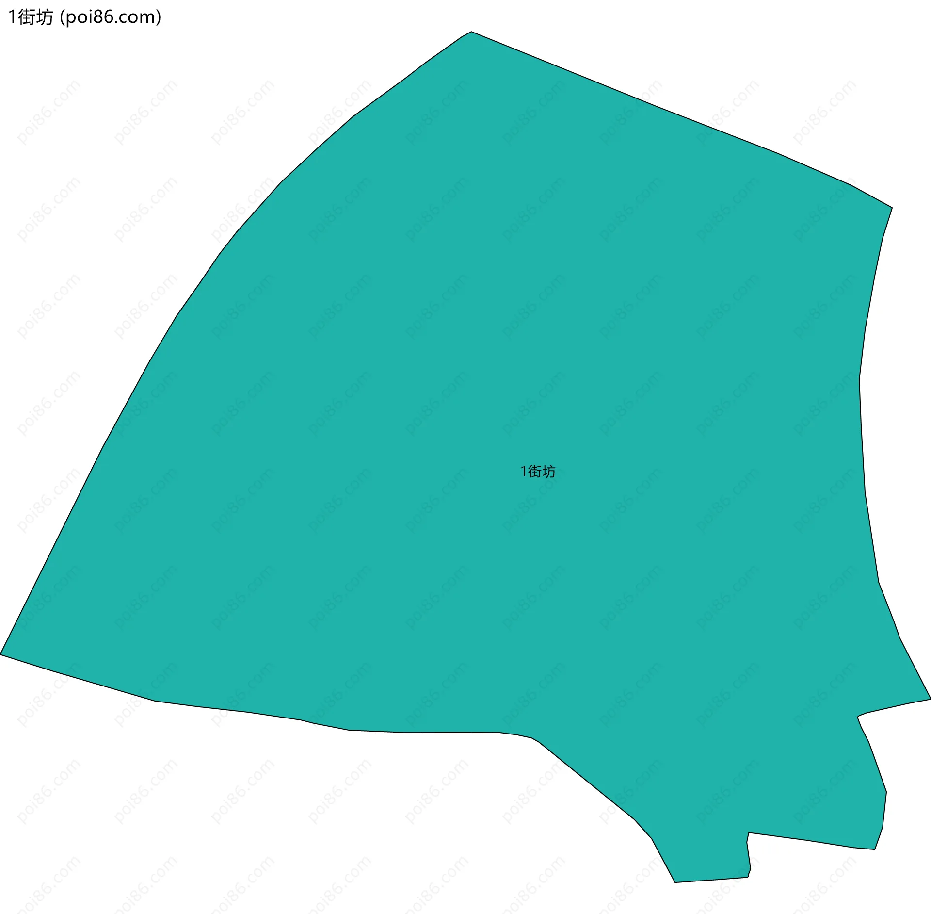 1街坊边界地图