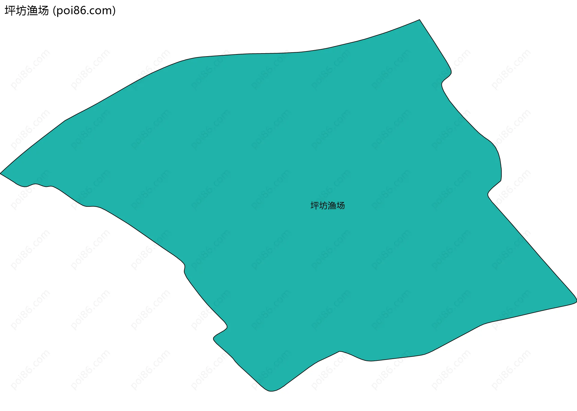 坪坊渔场边界地图