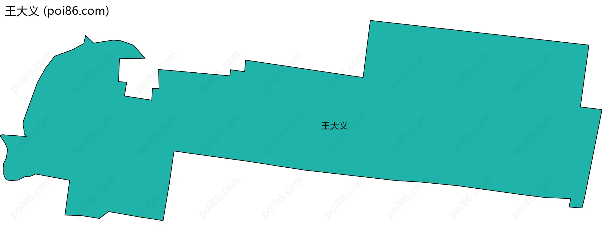 王大义边界地图