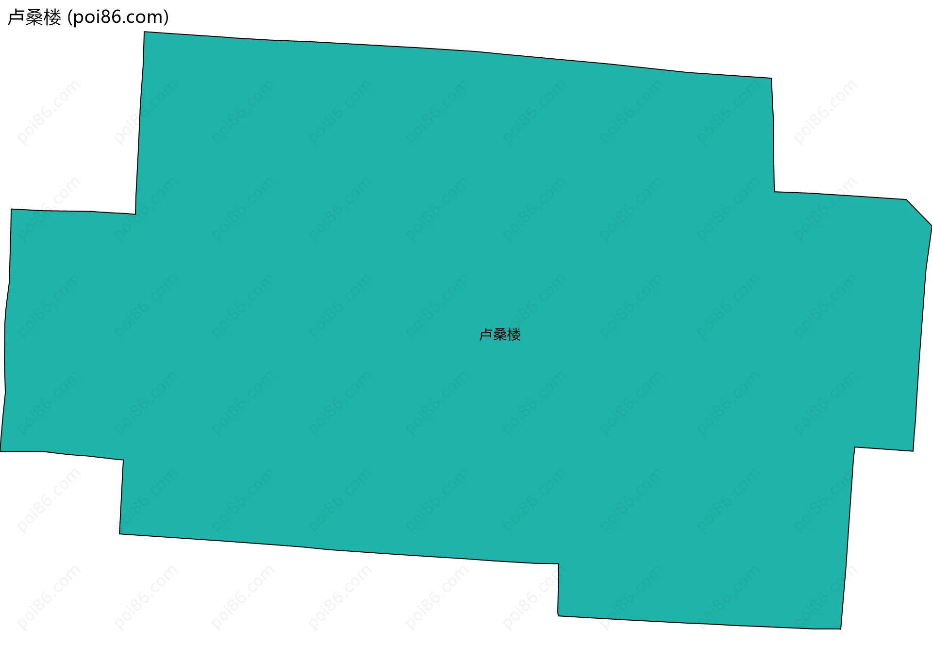 卢桑楼边界地图